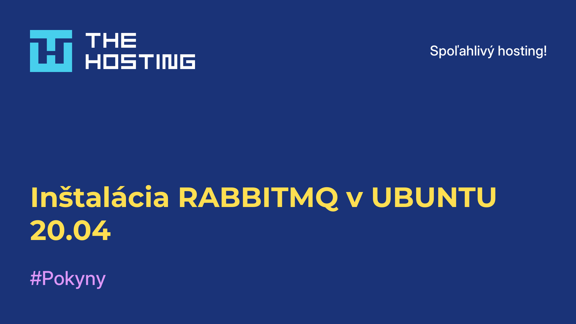 Inštalácia RABBITMQ v UBUNTU 20.04