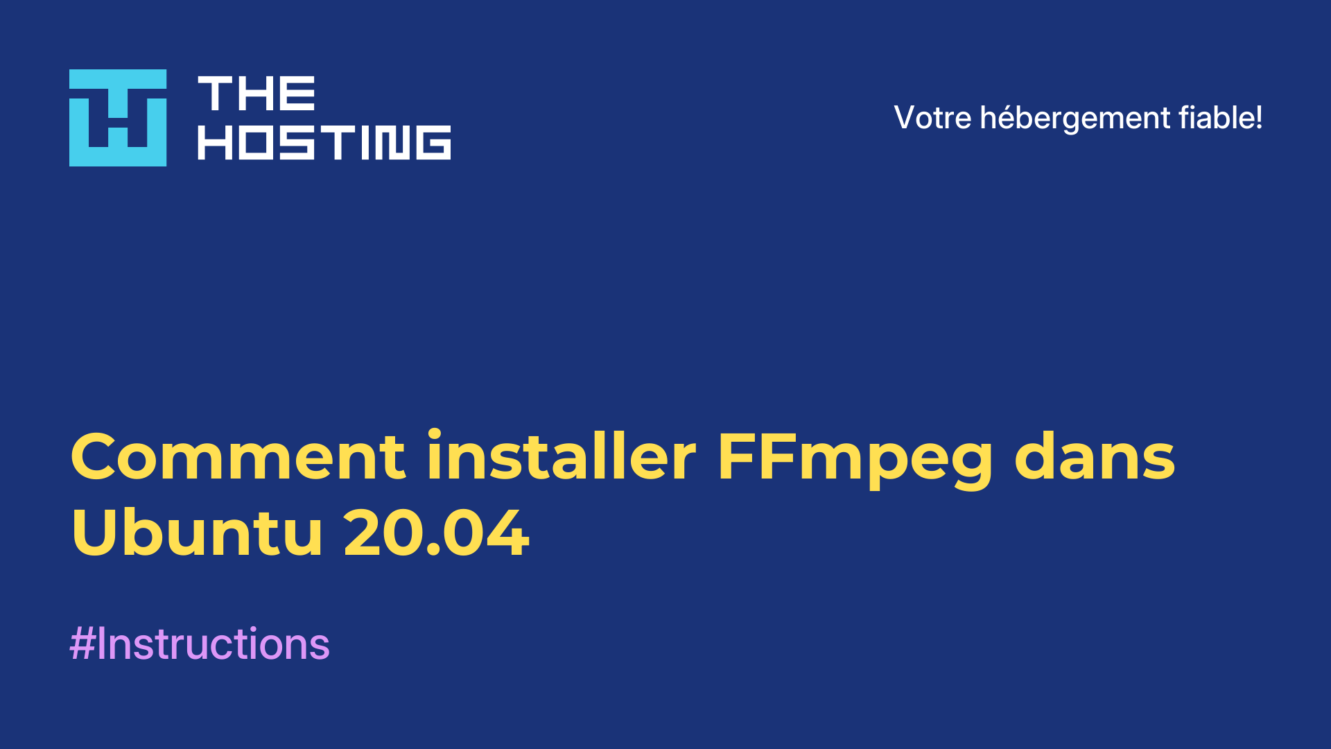 Comment installer FFmpeg dans Ubuntu 20.04