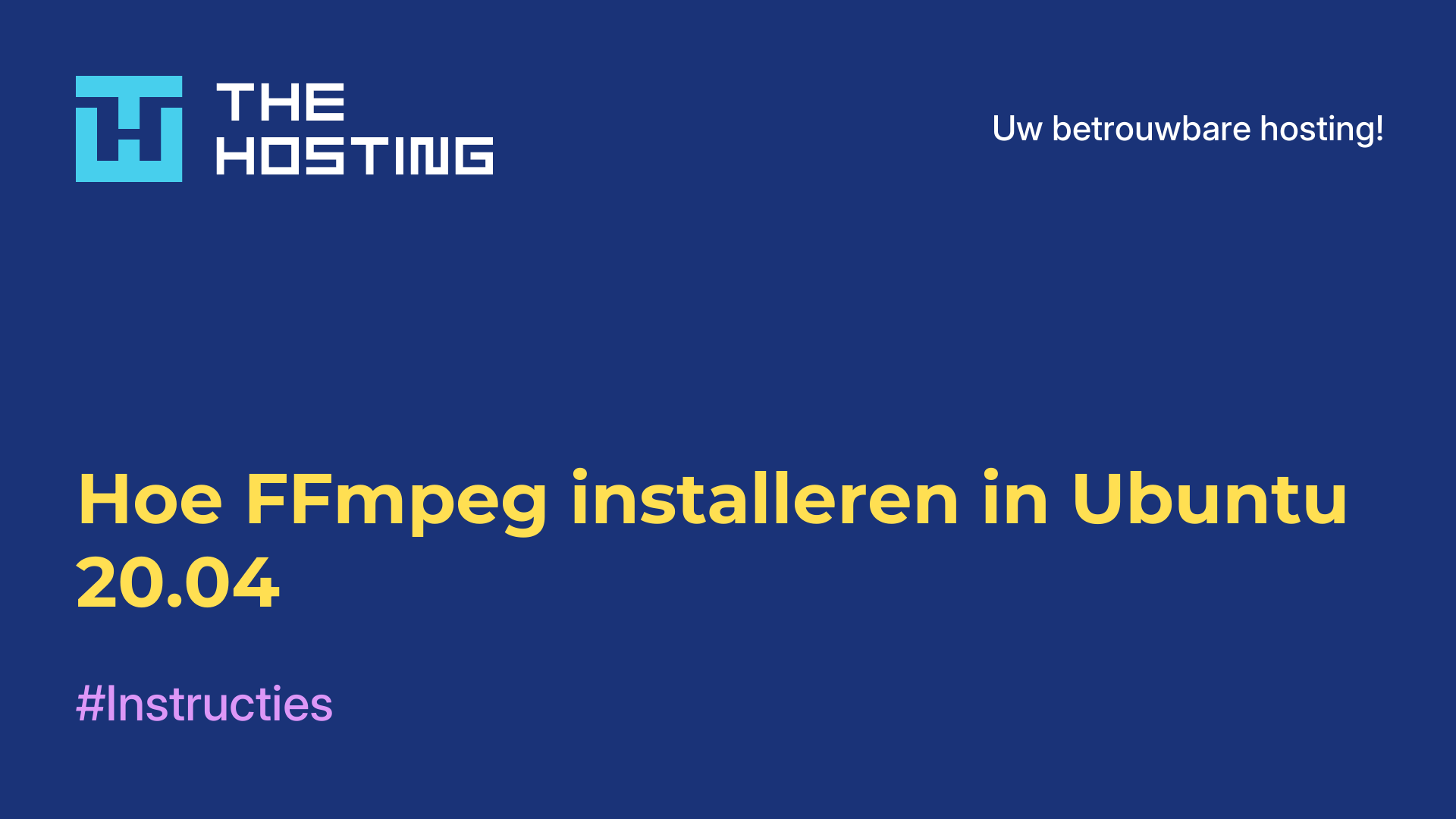 Hoe FFmpeg installeren in Ubuntu 20.04