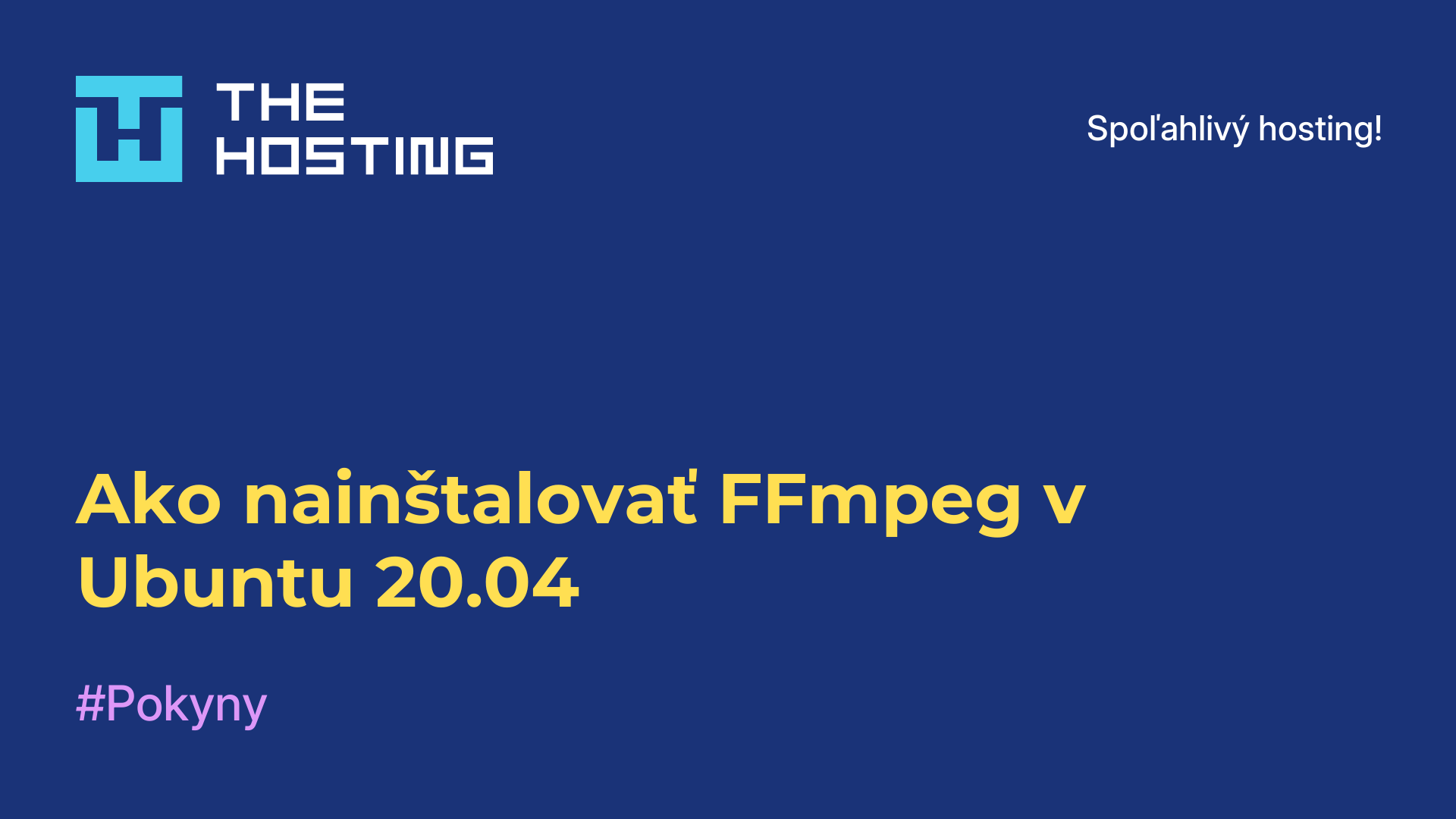 Ako nainštalovať FFmpeg v Ubuntu 20.04