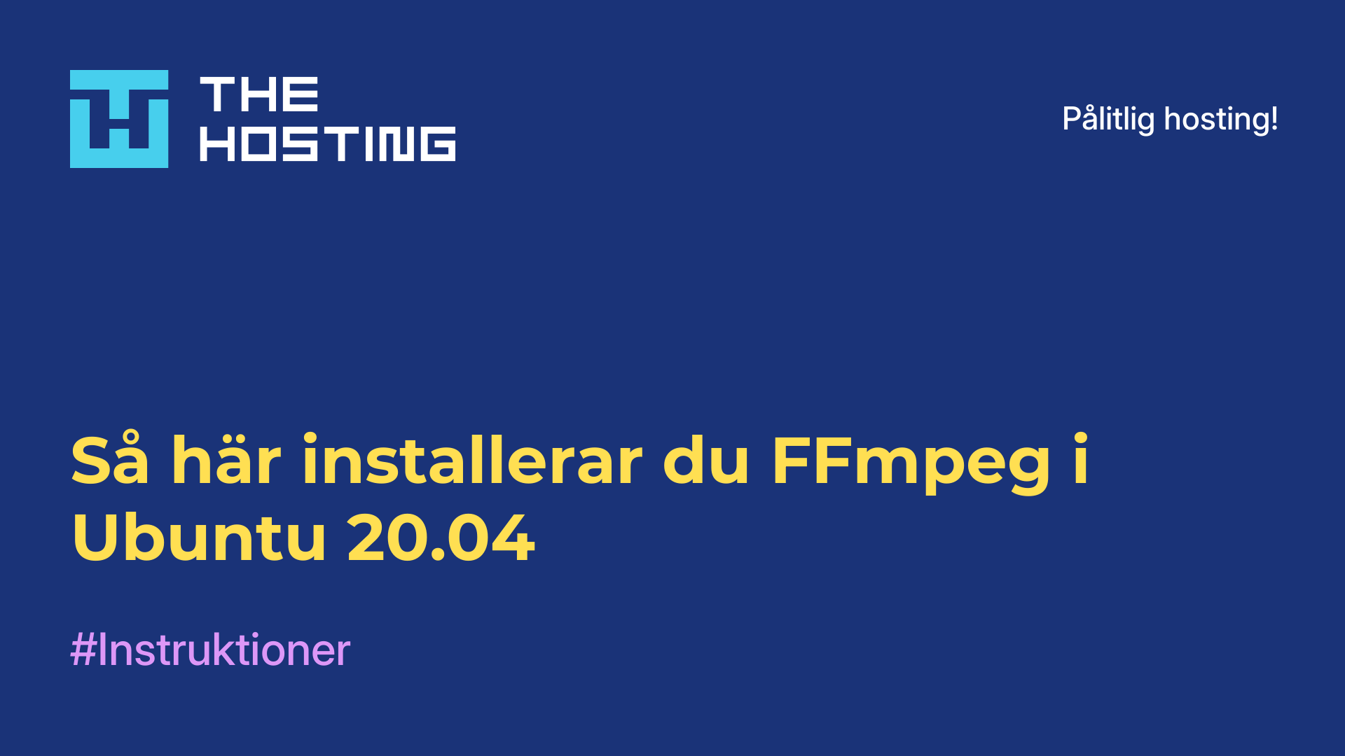 Så här installerar du FFmpeg i Ubuntu 20.04