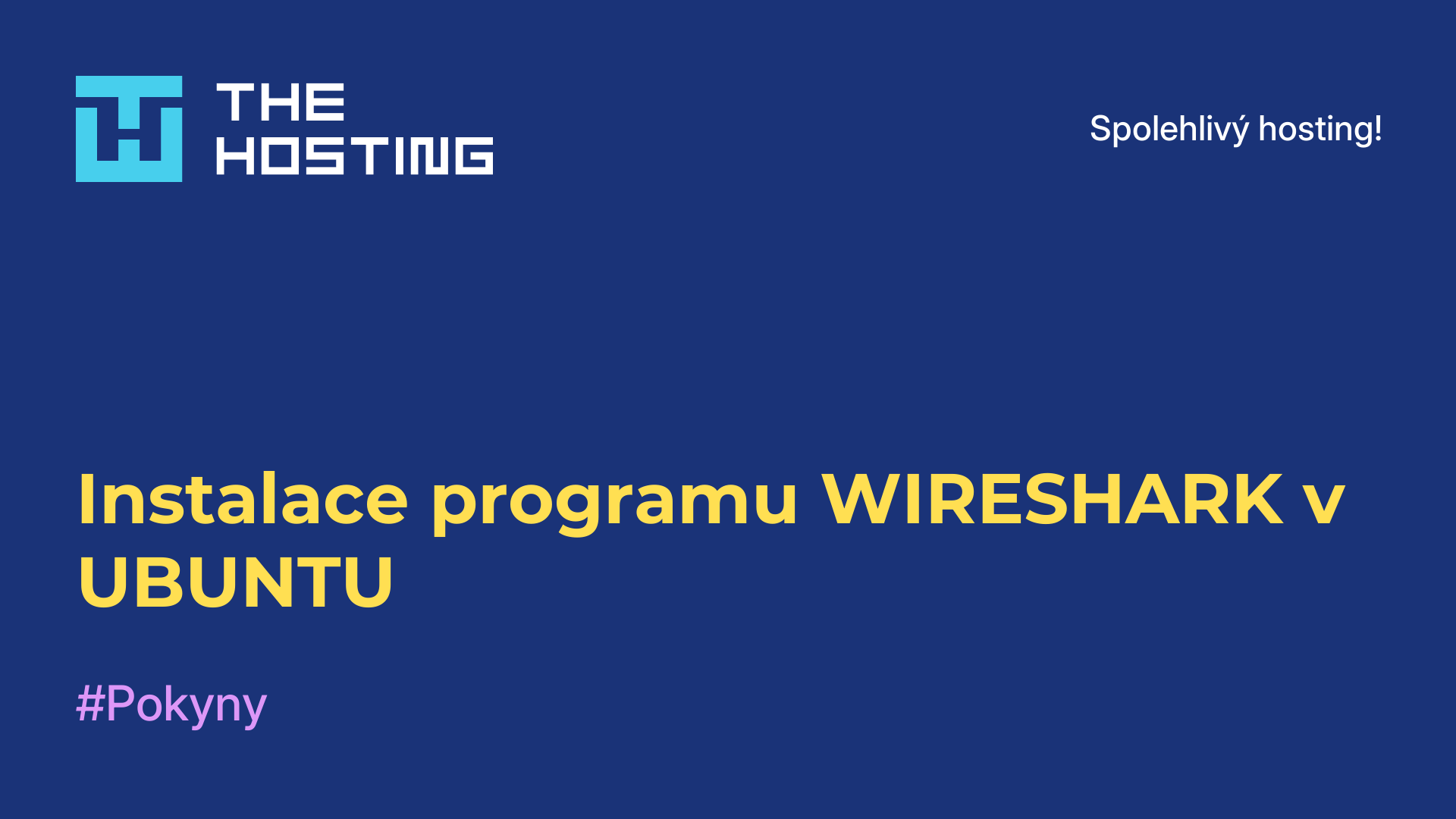 Instalace programu WIRESHARK v UBUNTU