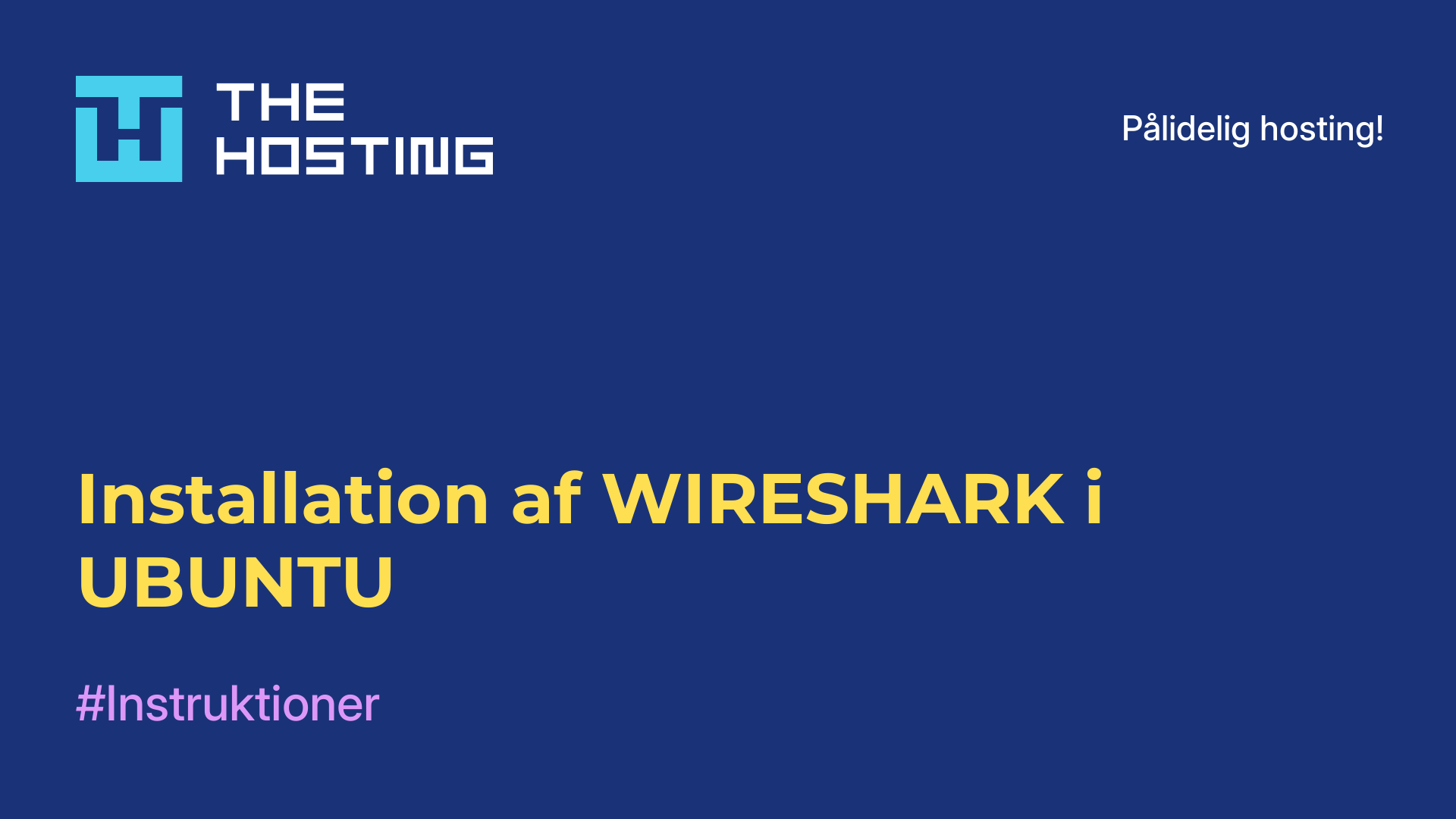 Installation af WIRESHARK i UBUNTU