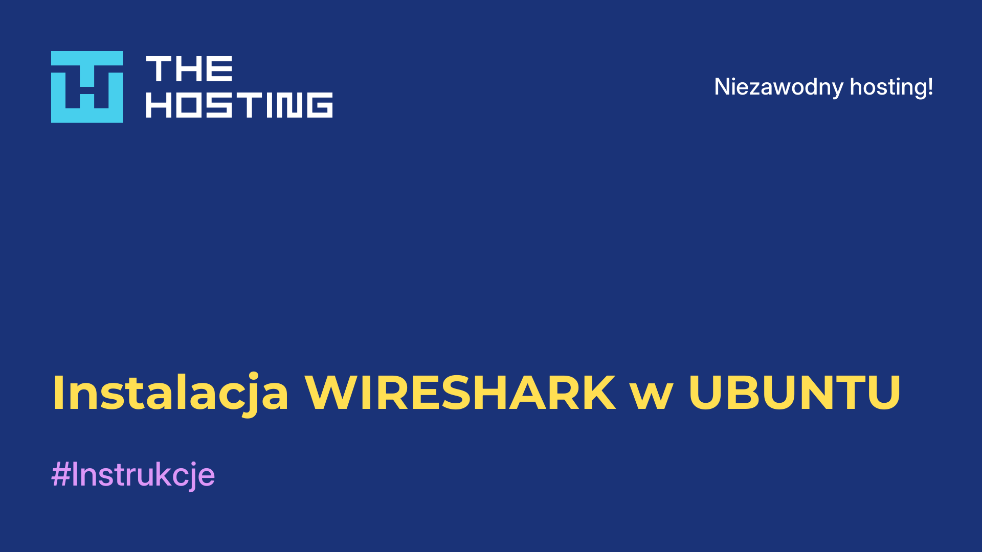Instalacja WIRESHARK w UBUNTU