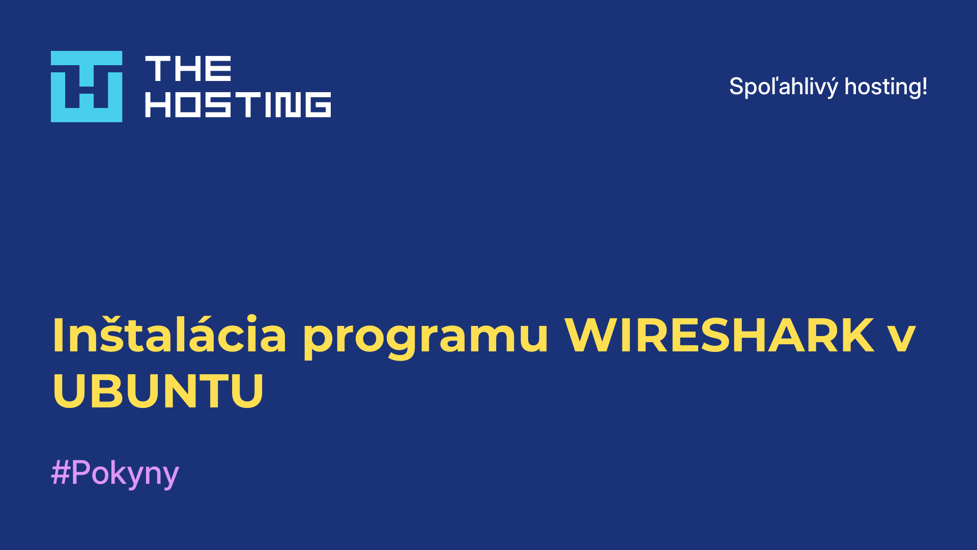 Inštalácia programu WIRESHARK v UBUNTU
