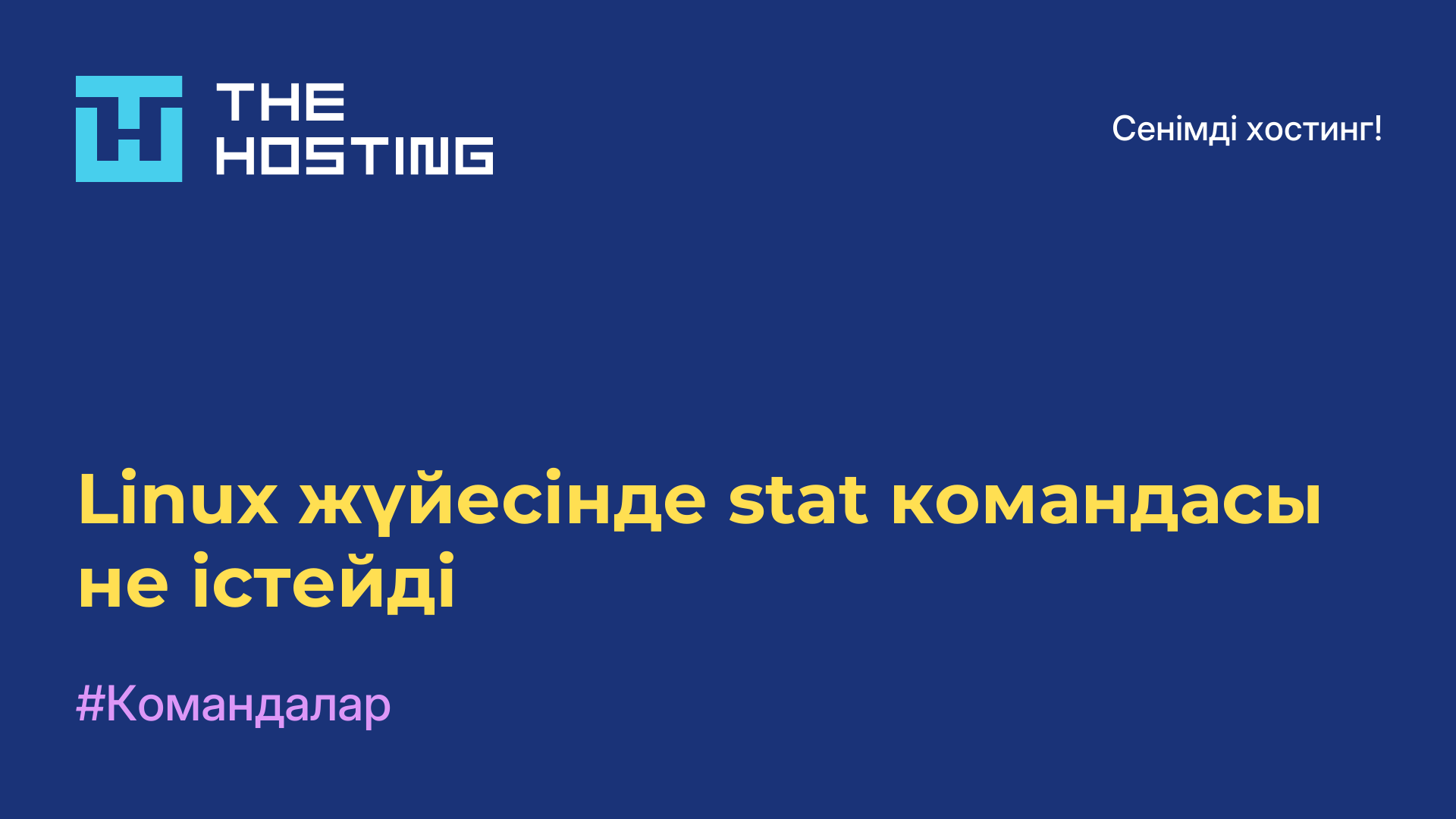 Linux жүйесінде stat командасы не істейді