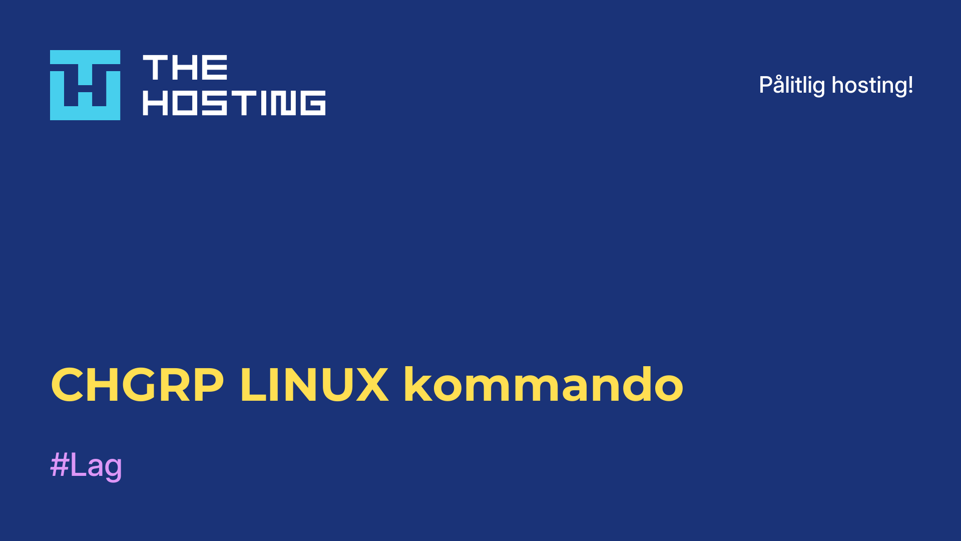 CHGRP LINUX-kommando