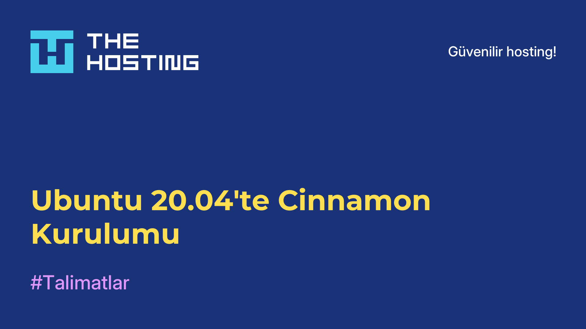 Ubuntu 20.04'te Cinnamon Kurulumu