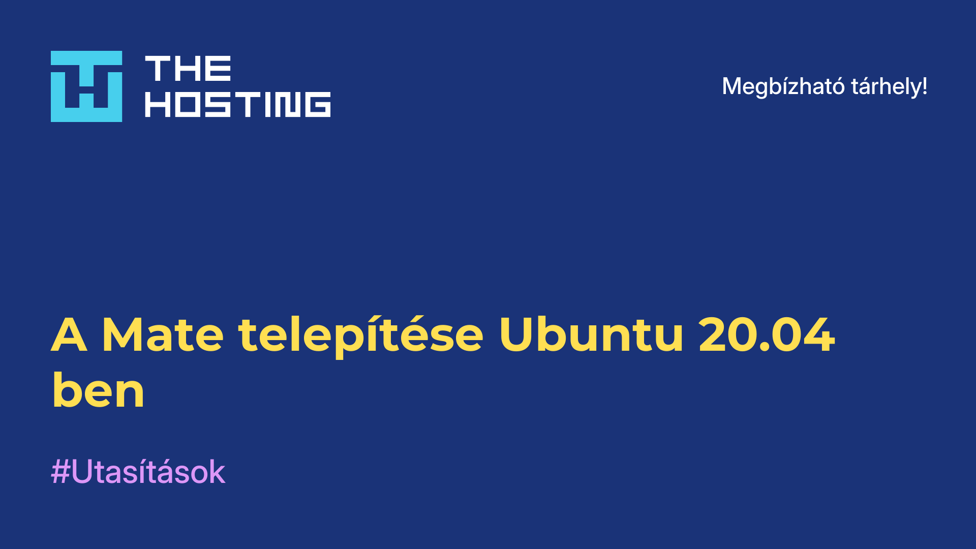 A Mate telepítése Ubuntu 20.04-ben