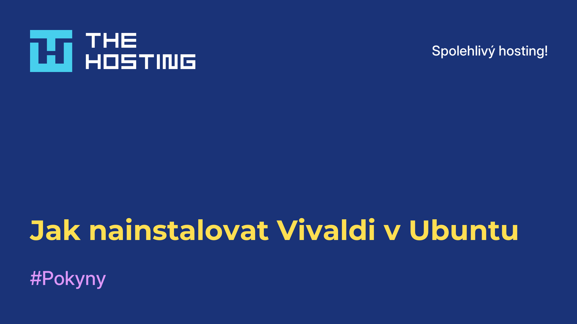 Jak nainstalovat Vivaldi v Ubuntu