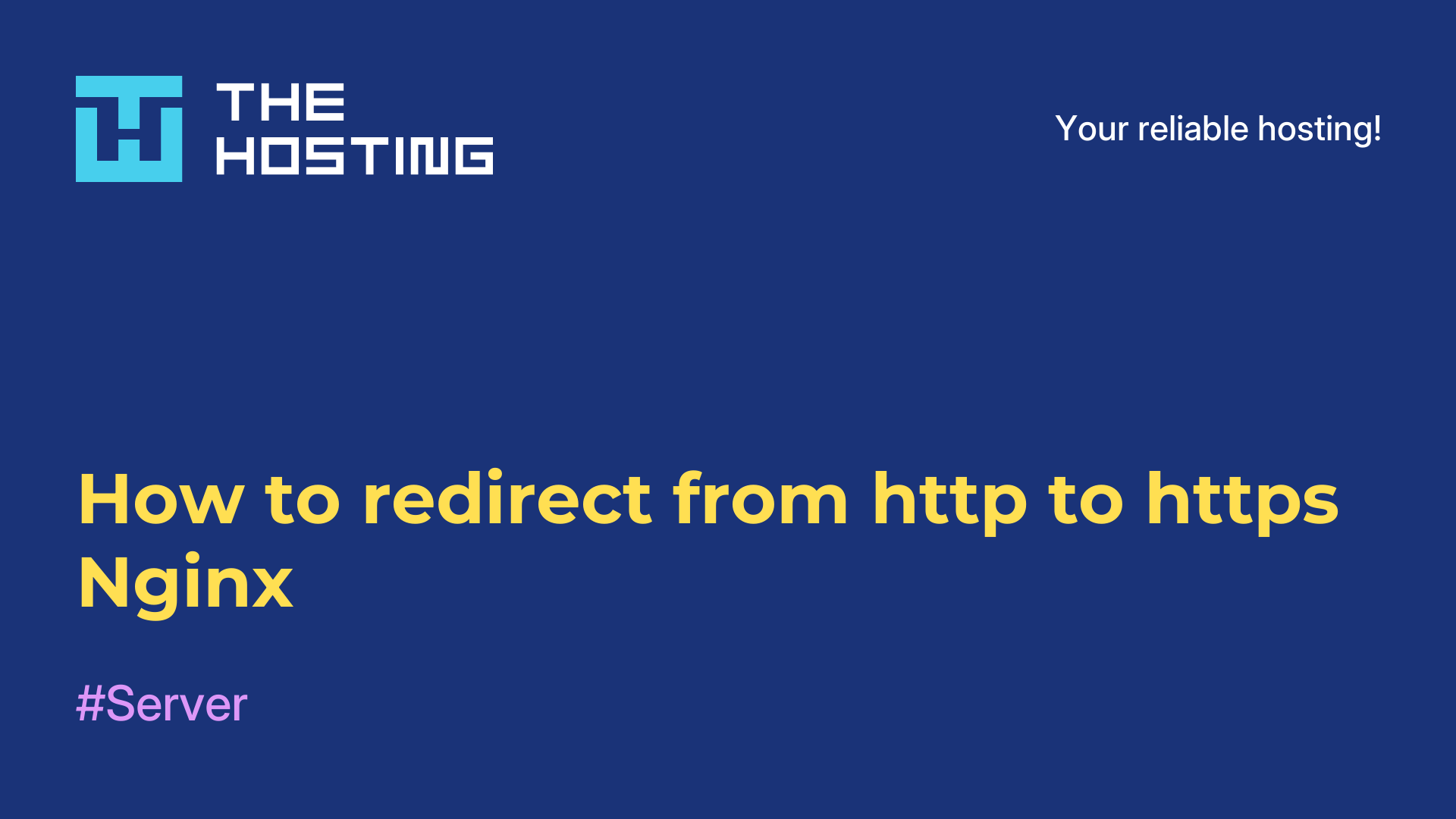 How to redirect from http to https Nginx