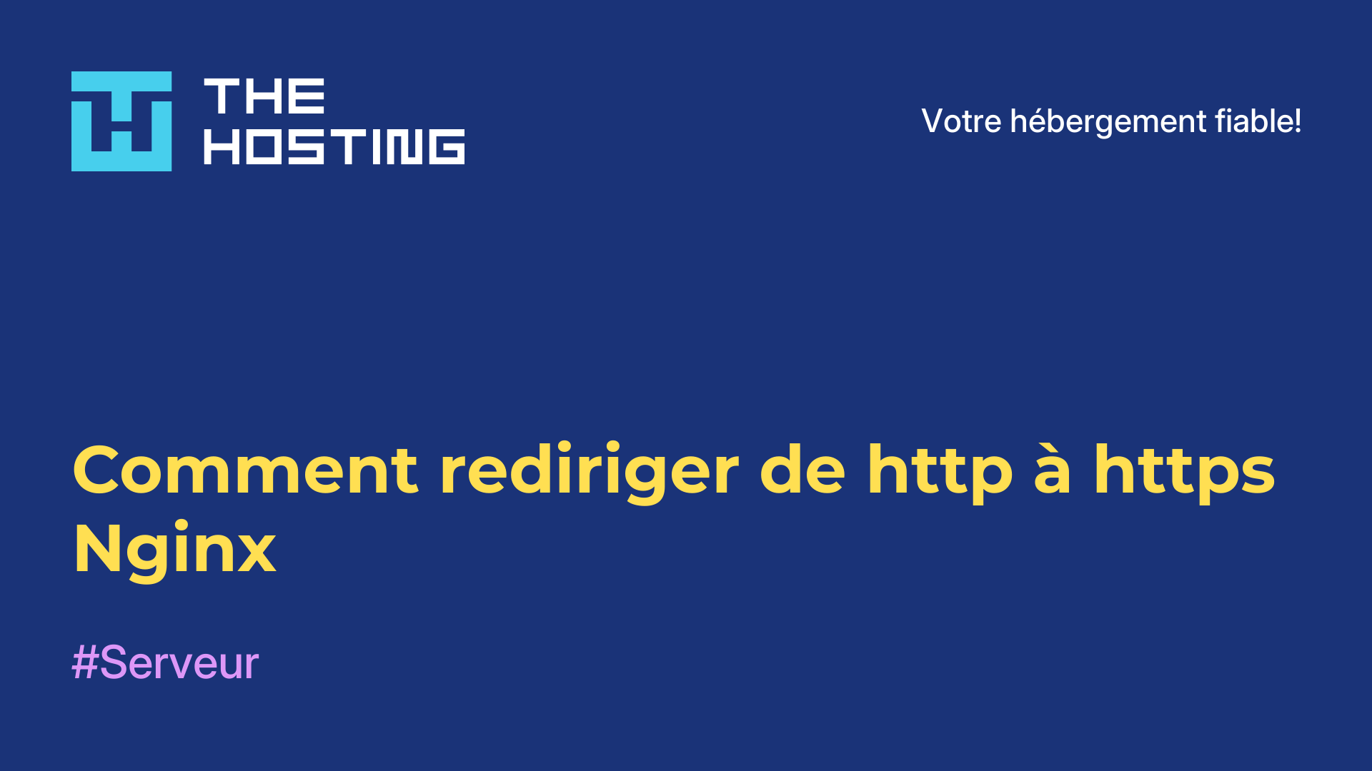 Comment rediriger de http à https Nginx