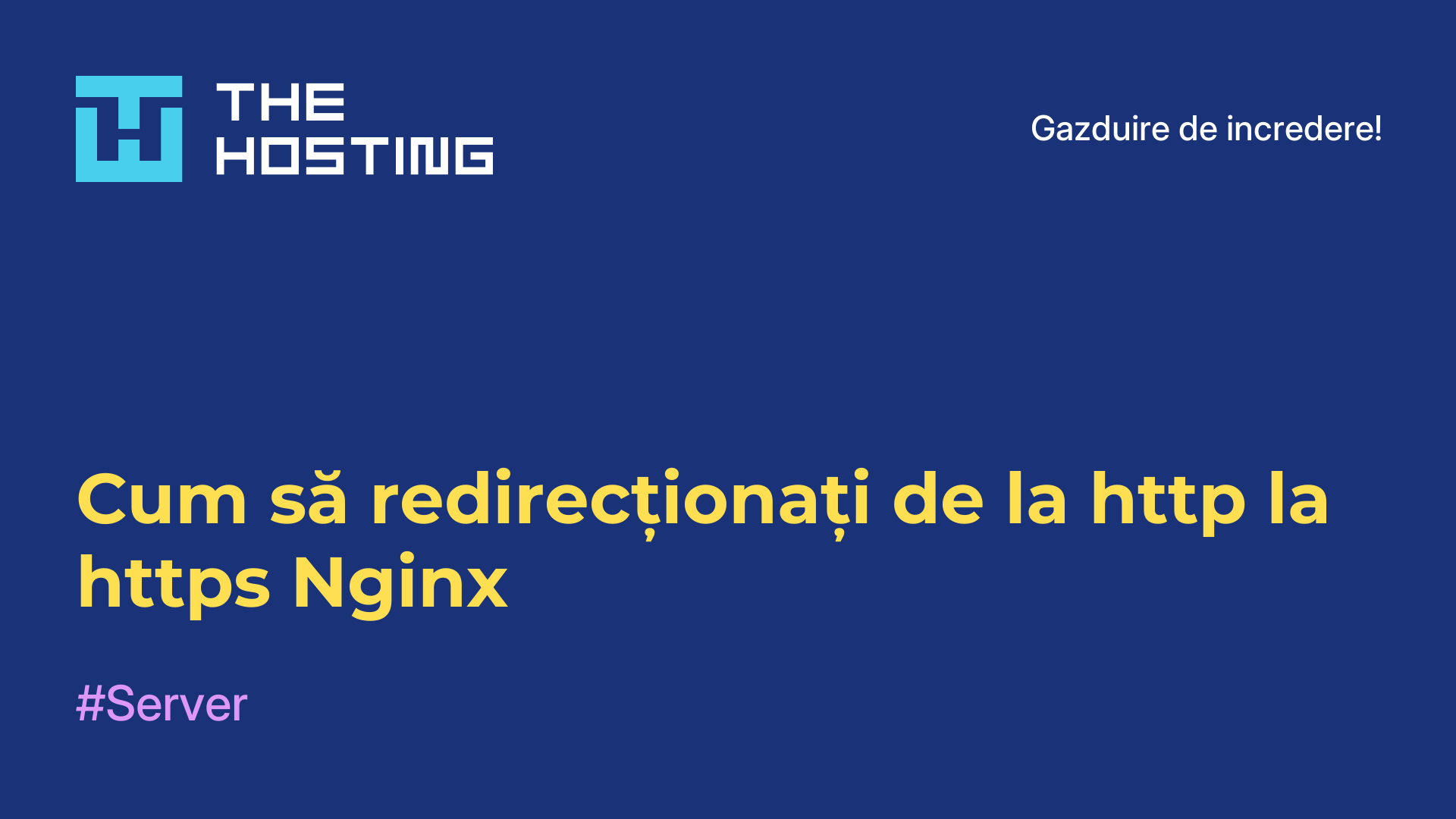 Cum să redirecționați de la http la https Nginx