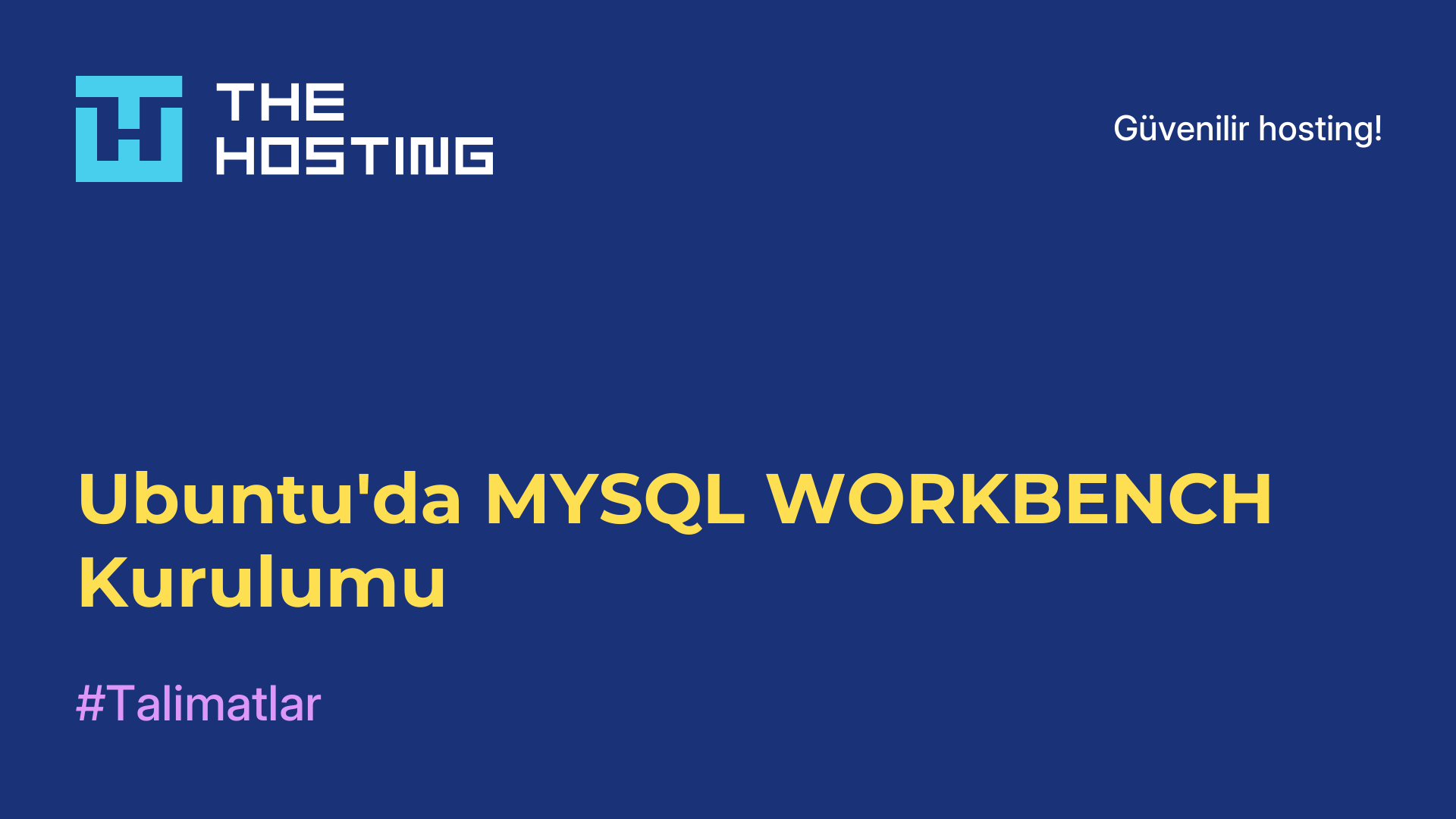 Ubuntu'da MYSQL WORKBENCH Kurulumu