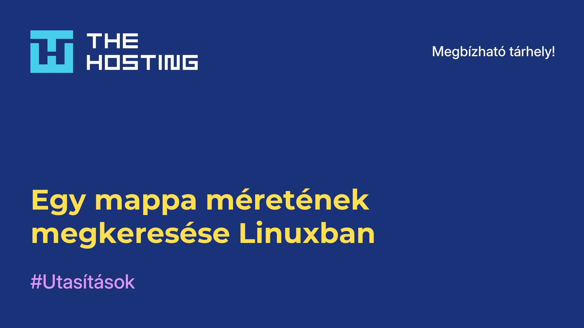 Egy mappa méretének megkeresése Linuxban