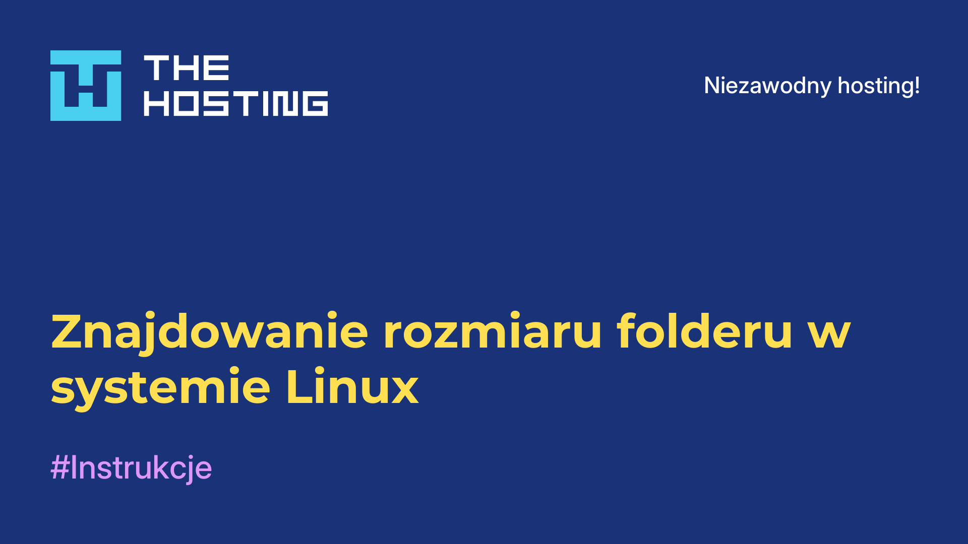Znajdowanie rozmiaru folderu w systemie Linux