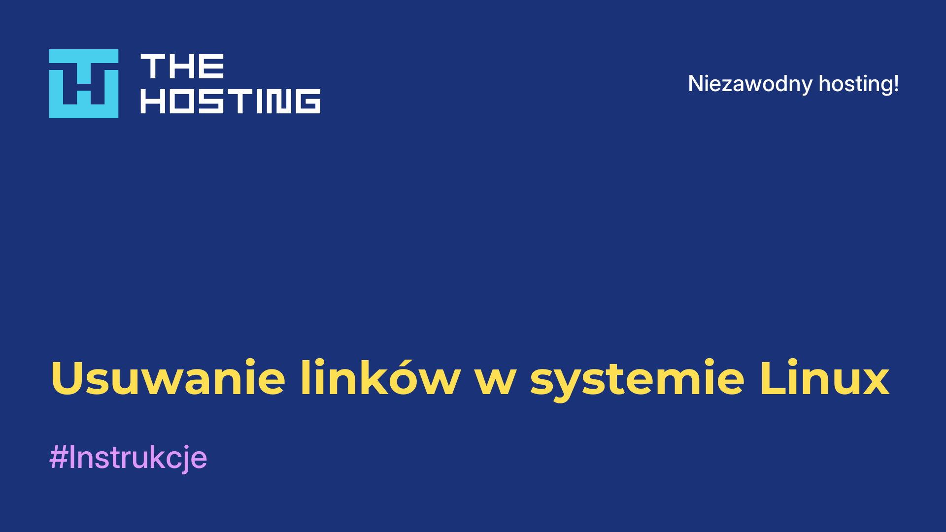 Usuwanie linków w systemie Linux