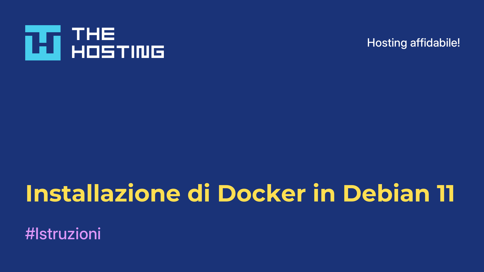 Installazione di Docker in Debian 11