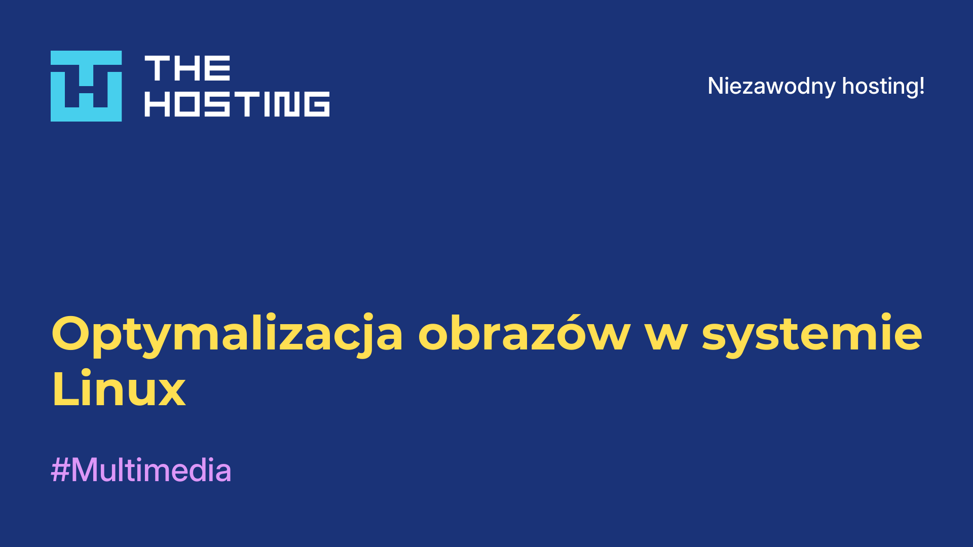 Optymalizacja obrazów w systemie Linux