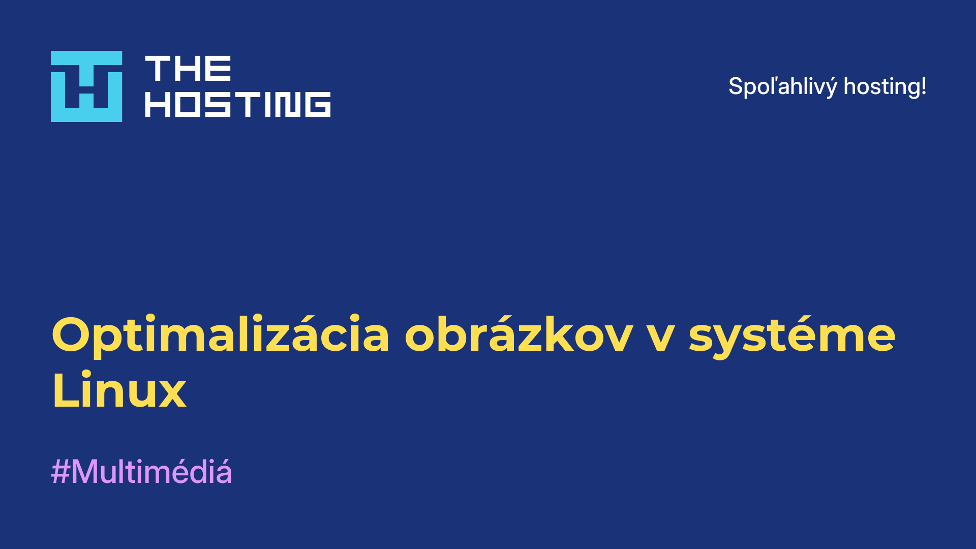 Optimalizácia obrázkov v systéme Linux