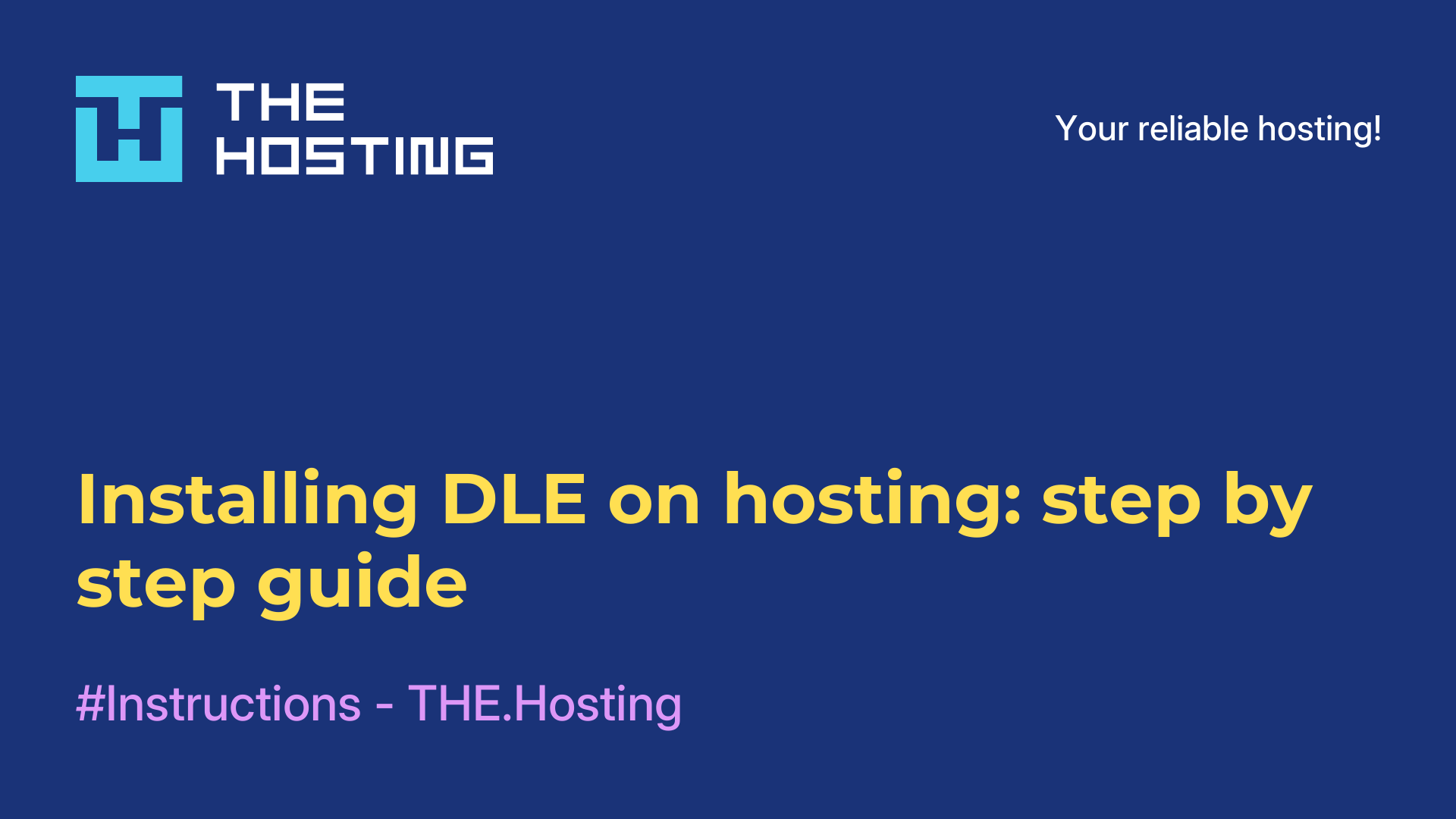 Installing DLE on hosting: step-by-step guide