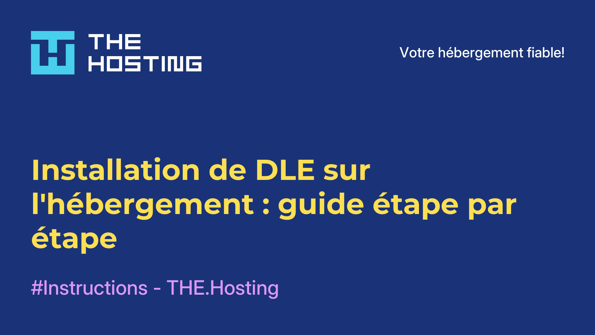 Installation de DLE sur l'hébergement : guide étape par étape