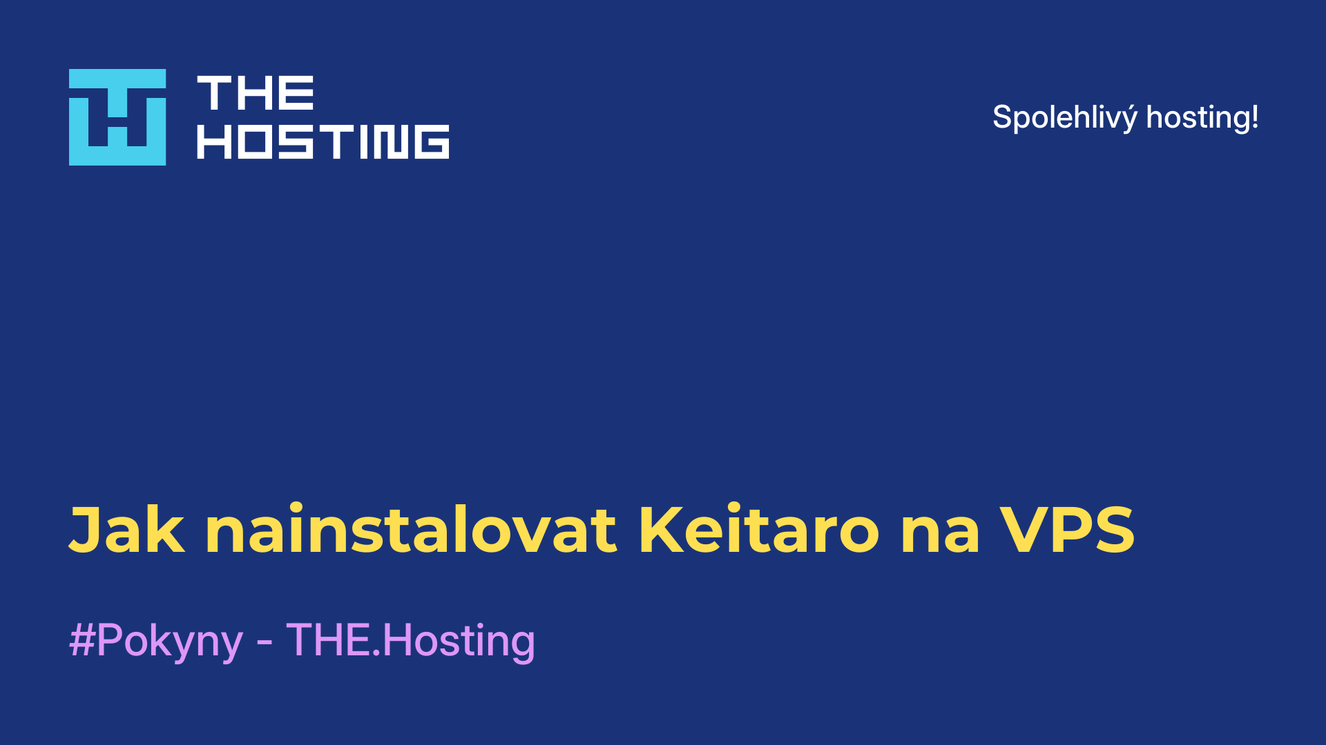 Jak nainstalovat Keitaro na VPS