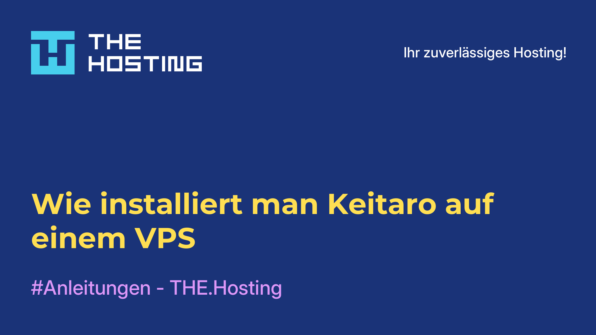 Wie installiert man Keitaro auf einem VPS