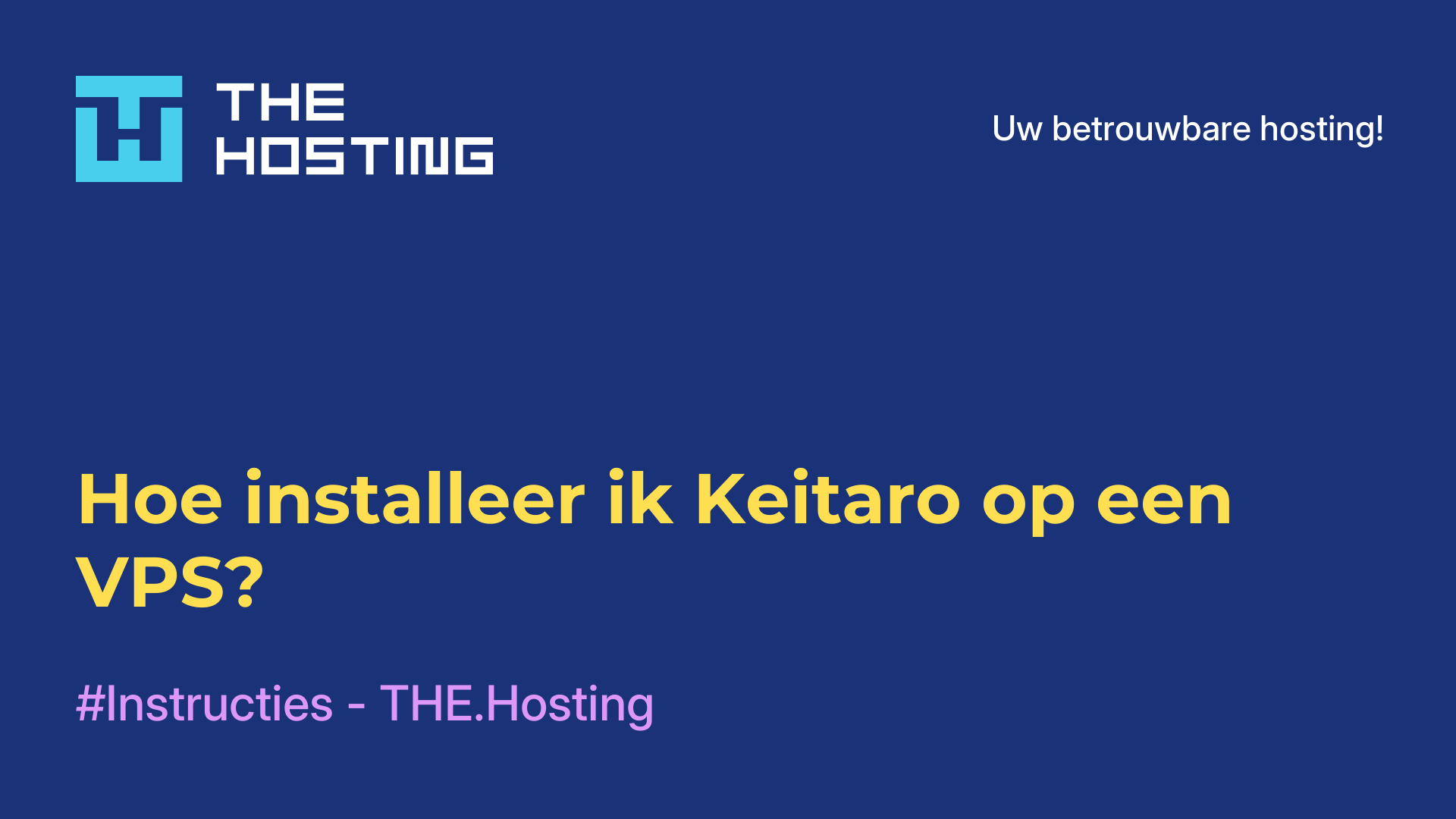 Hoe installeer ik Keitaro op een VPS?