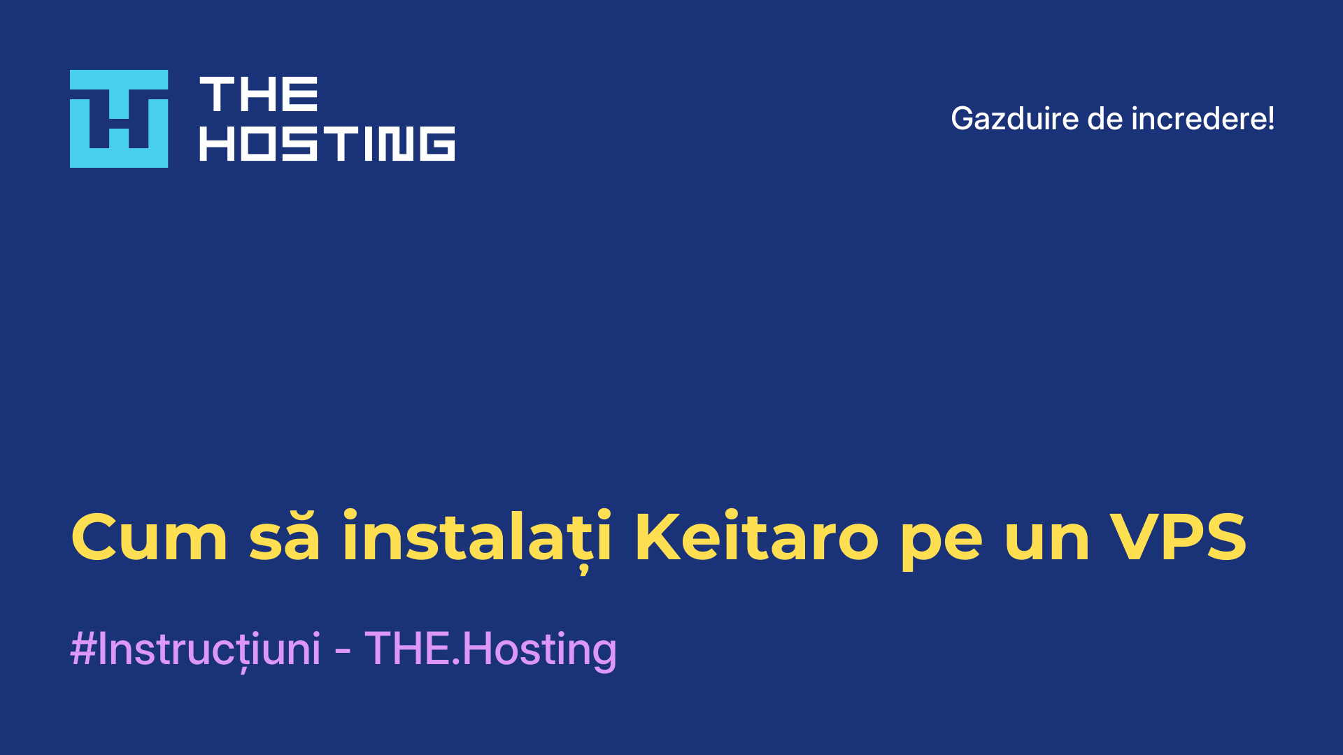 Cum să instalați Keitaro pe un VPS