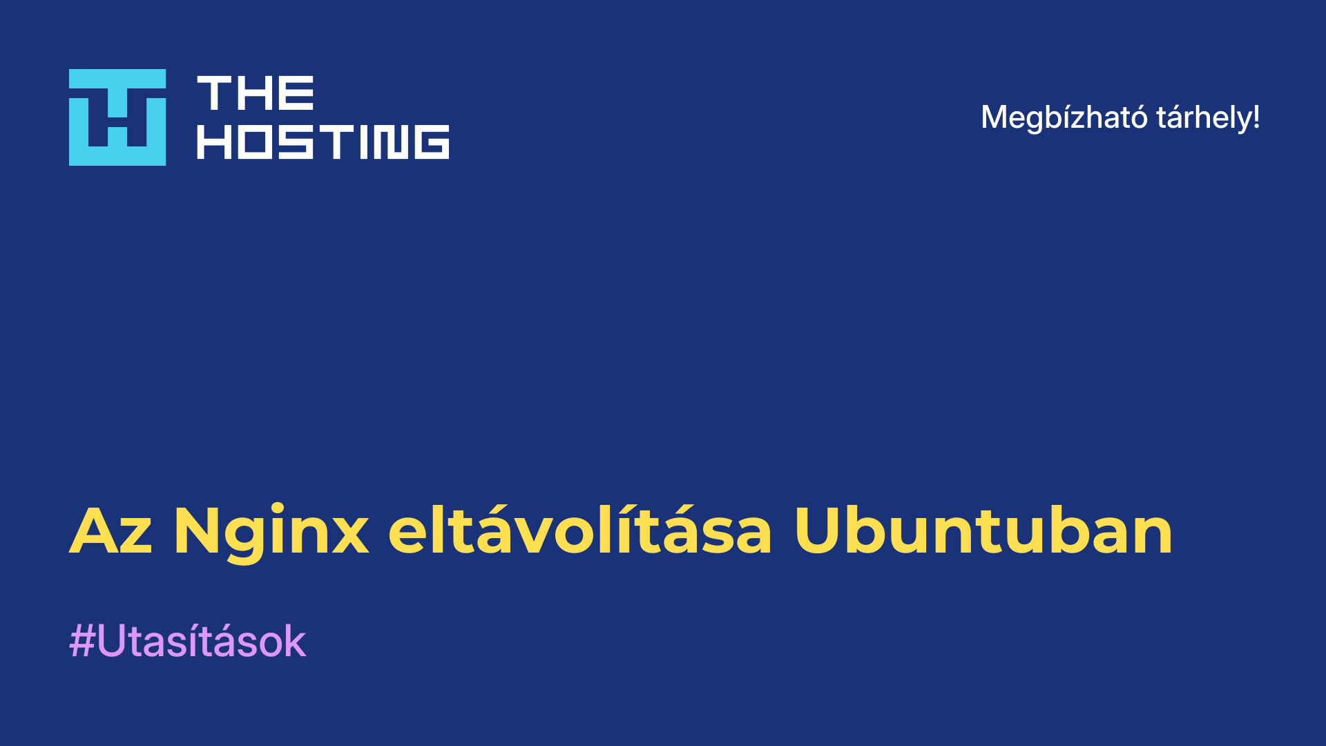 Az Nginx eltávolítása Ubuntuban