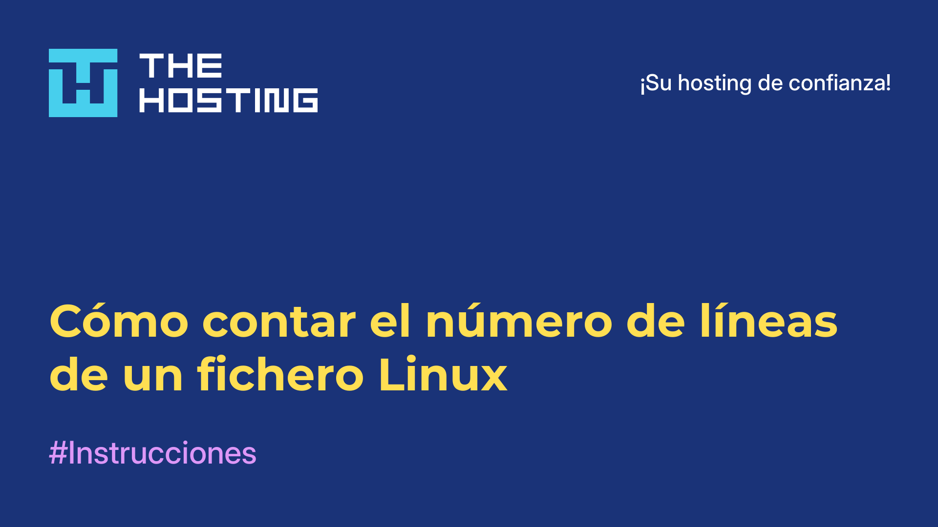 Cómo contar el número de líneas de un fichero Linux