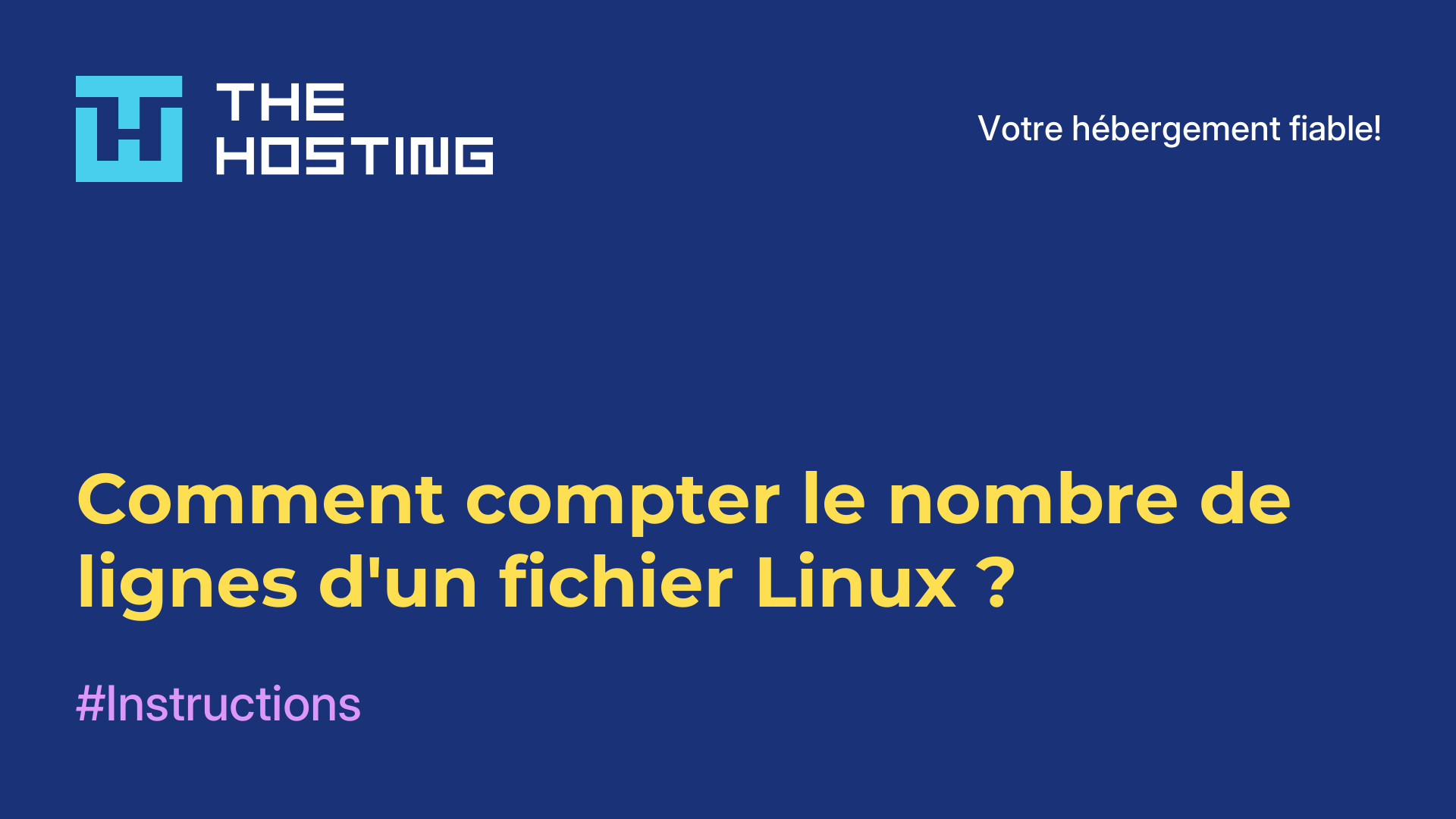 Comment compter le nombre de lignes d'un fichier Linux ?