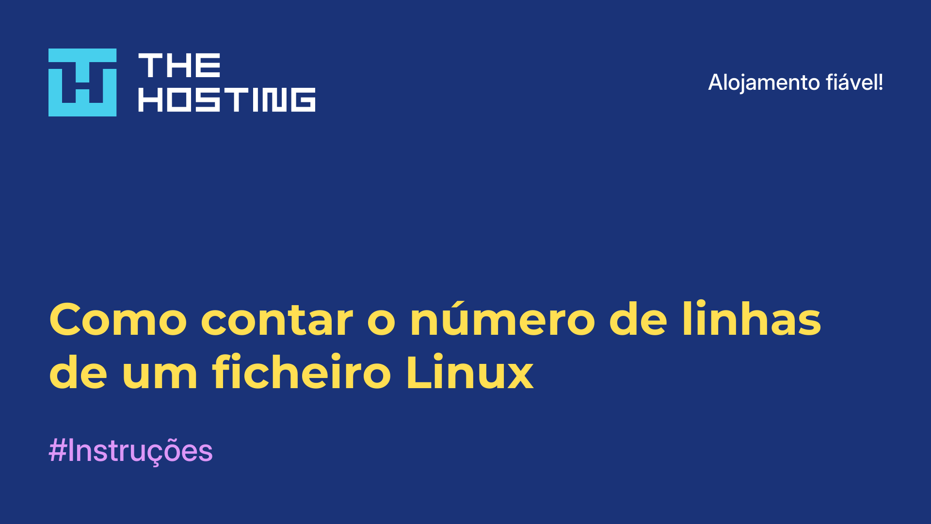 Como contar o número de linhas de um ficheiro Linux