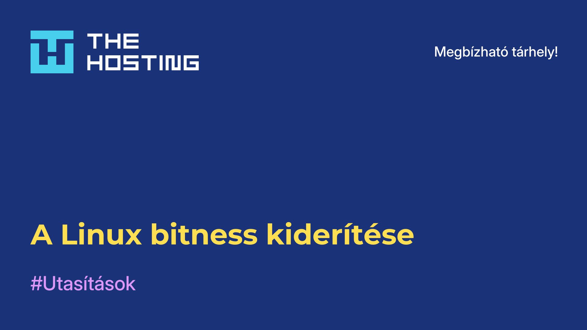 A Linux bitness kiderítése