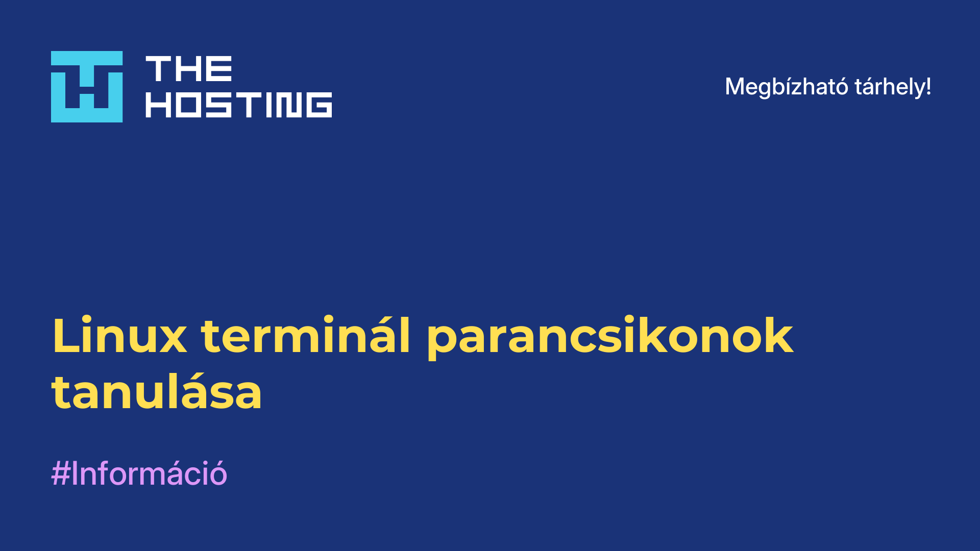 Linux terminál parancsikonok tanulása