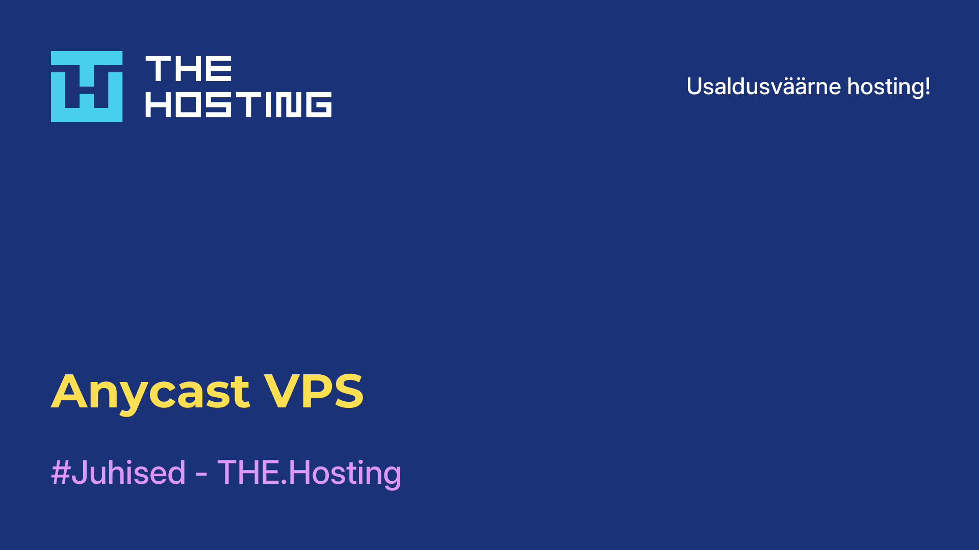 Anycast VPS
