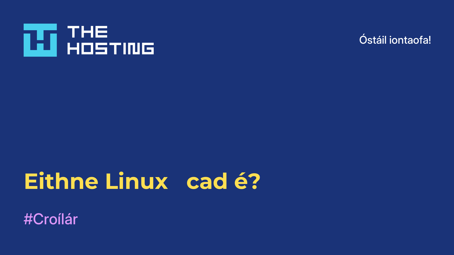 Eithne Linux - cad é?