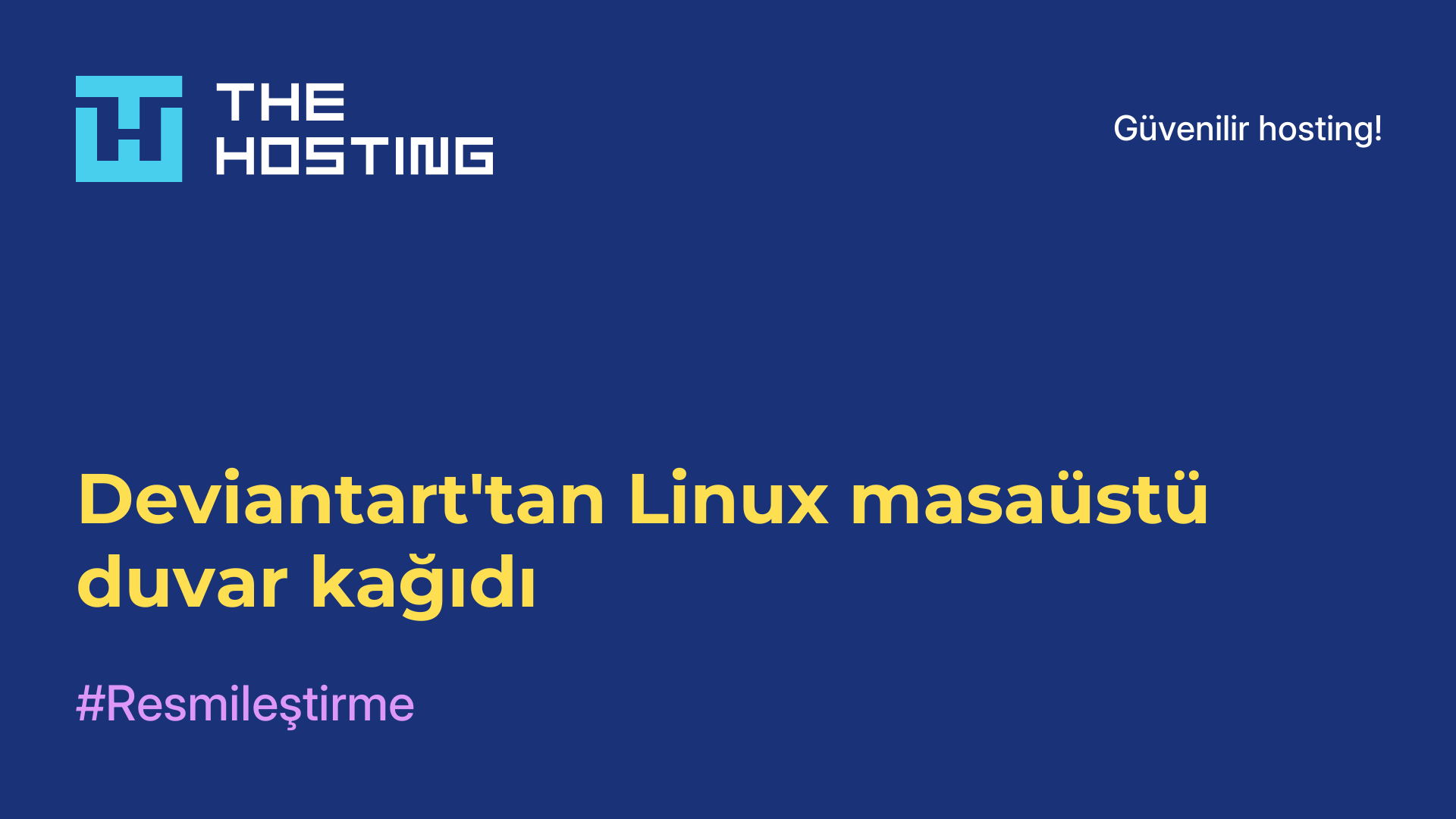 Deviantart'tan Linux masaüstü duvar kağıdı