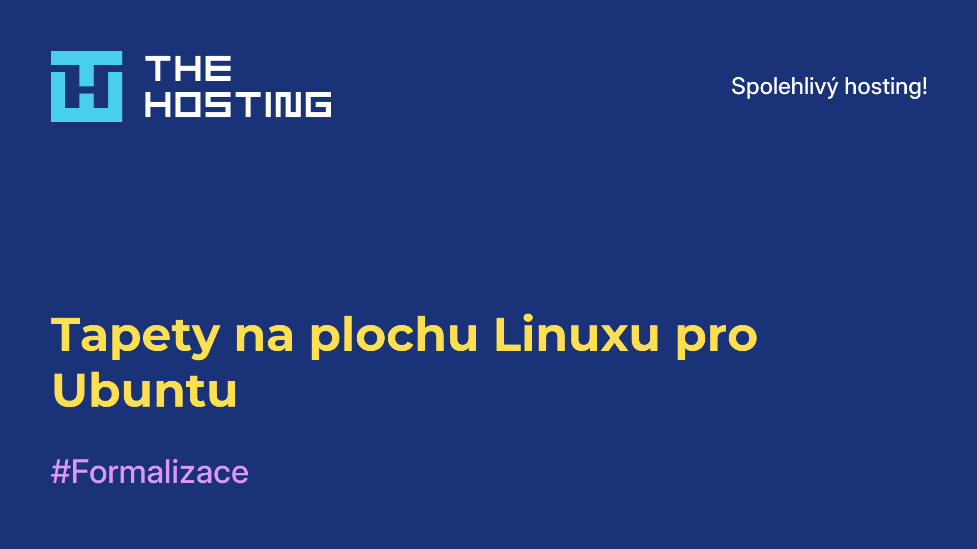 Tapety na plochu Linuxu pro Ubuntu