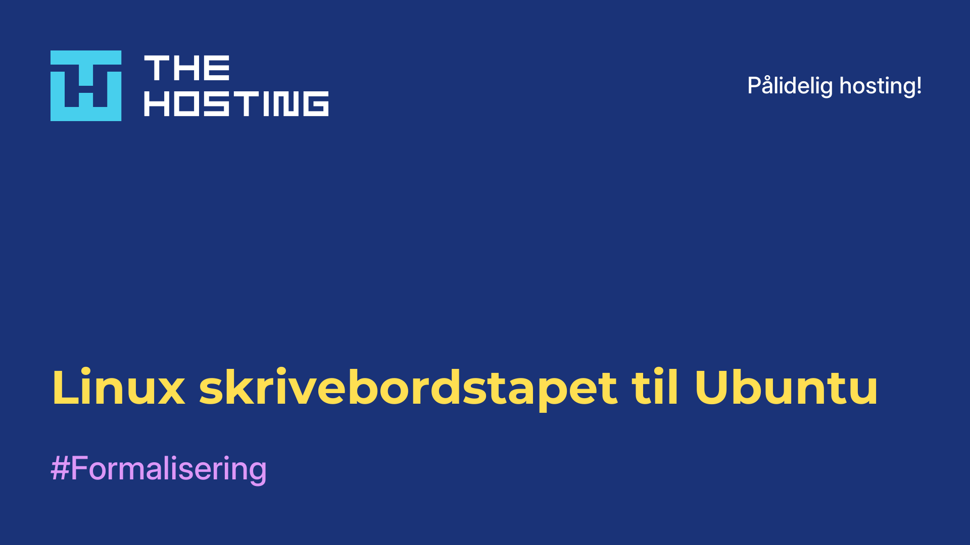 Linux-skrivebordstapet til Ubuntu