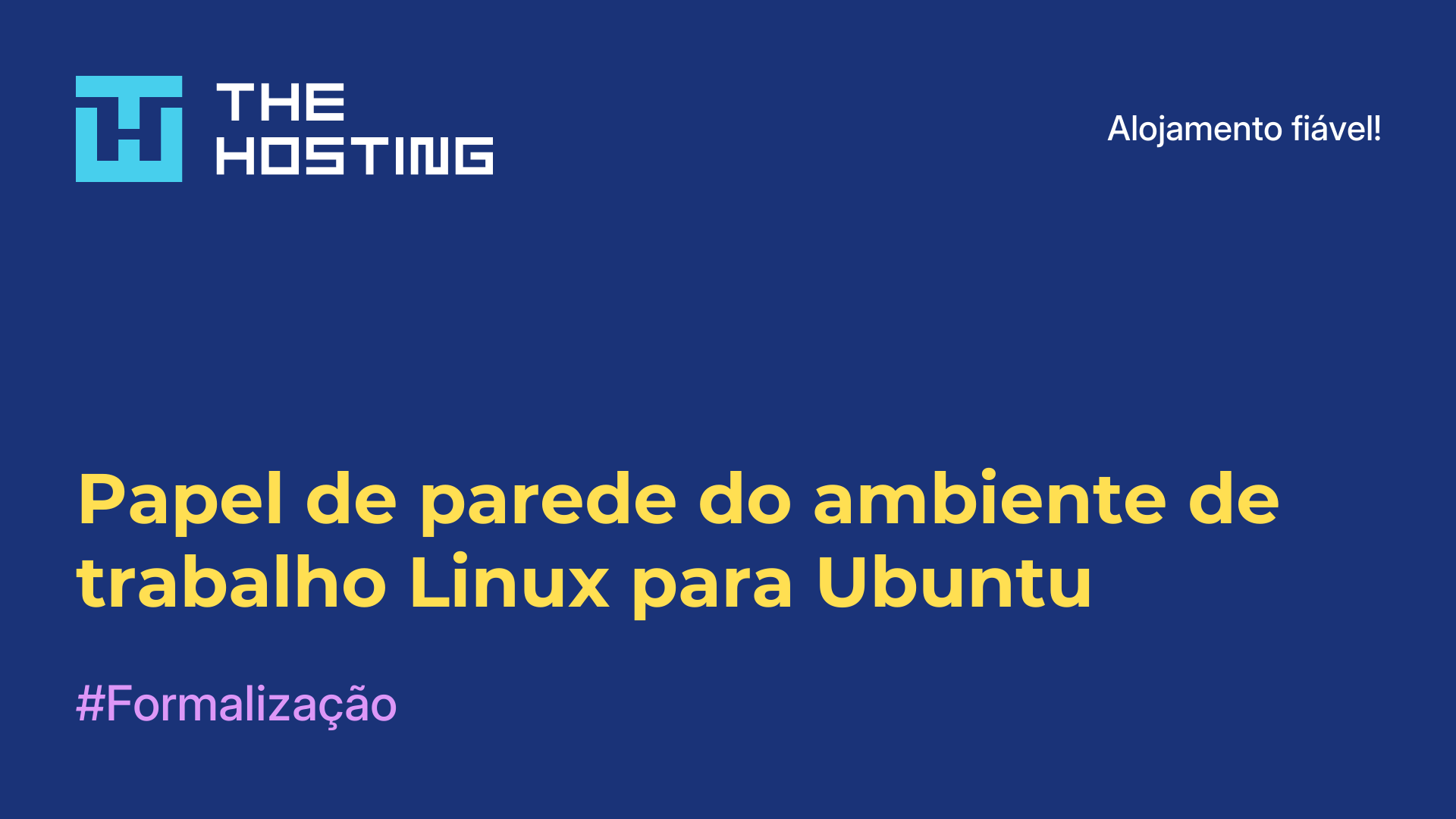 Papel de parede do ambiente de trabalho Linux para Ubuntu