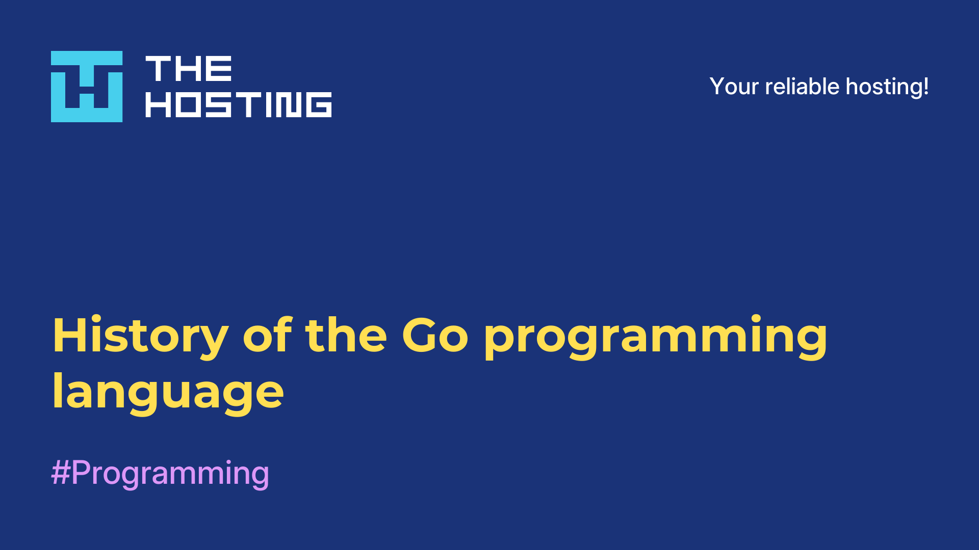 History of the Go programming language