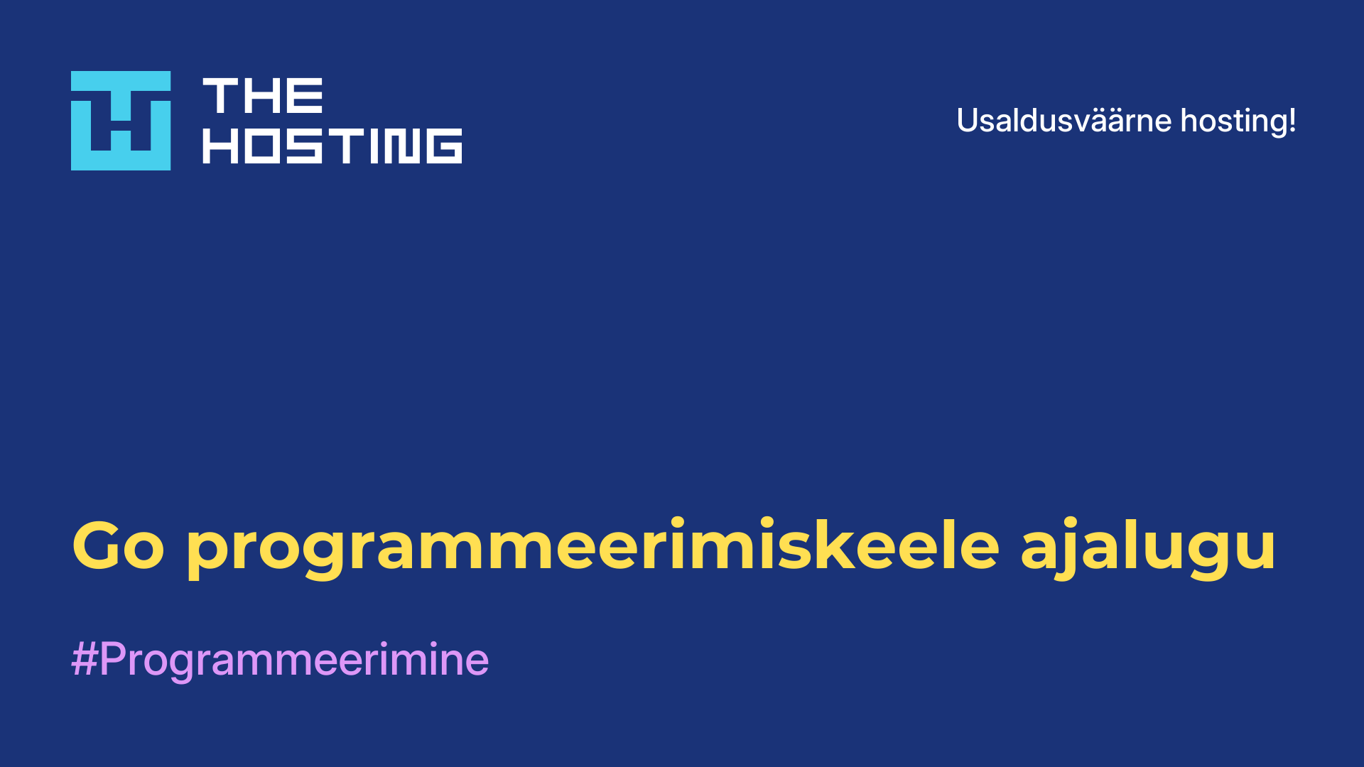 Go programmeerimiskeele ajalugu
