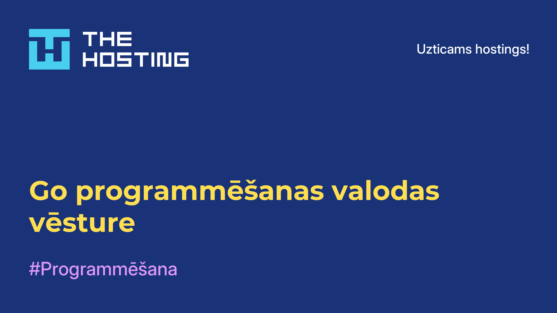Go programmēšanas valodas vēsture