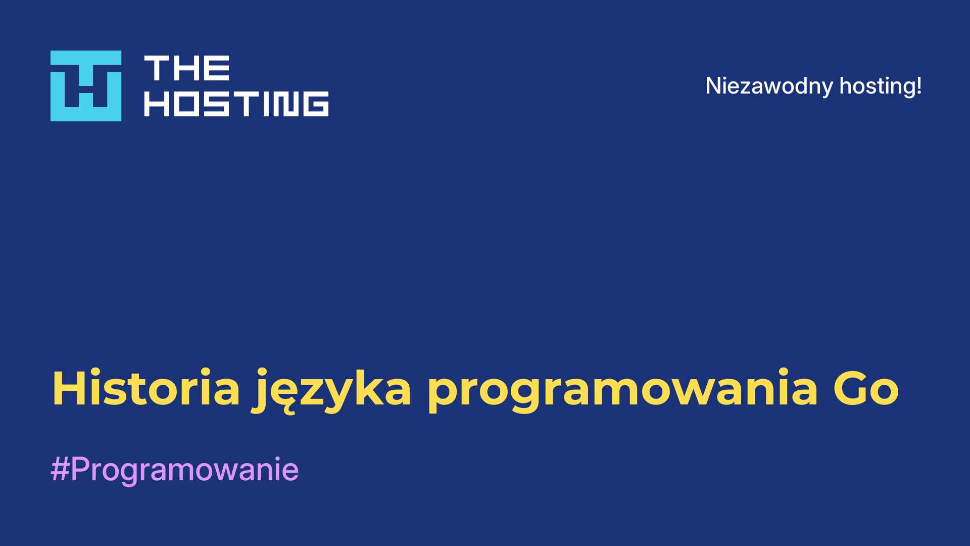 Historia języka programowania Go