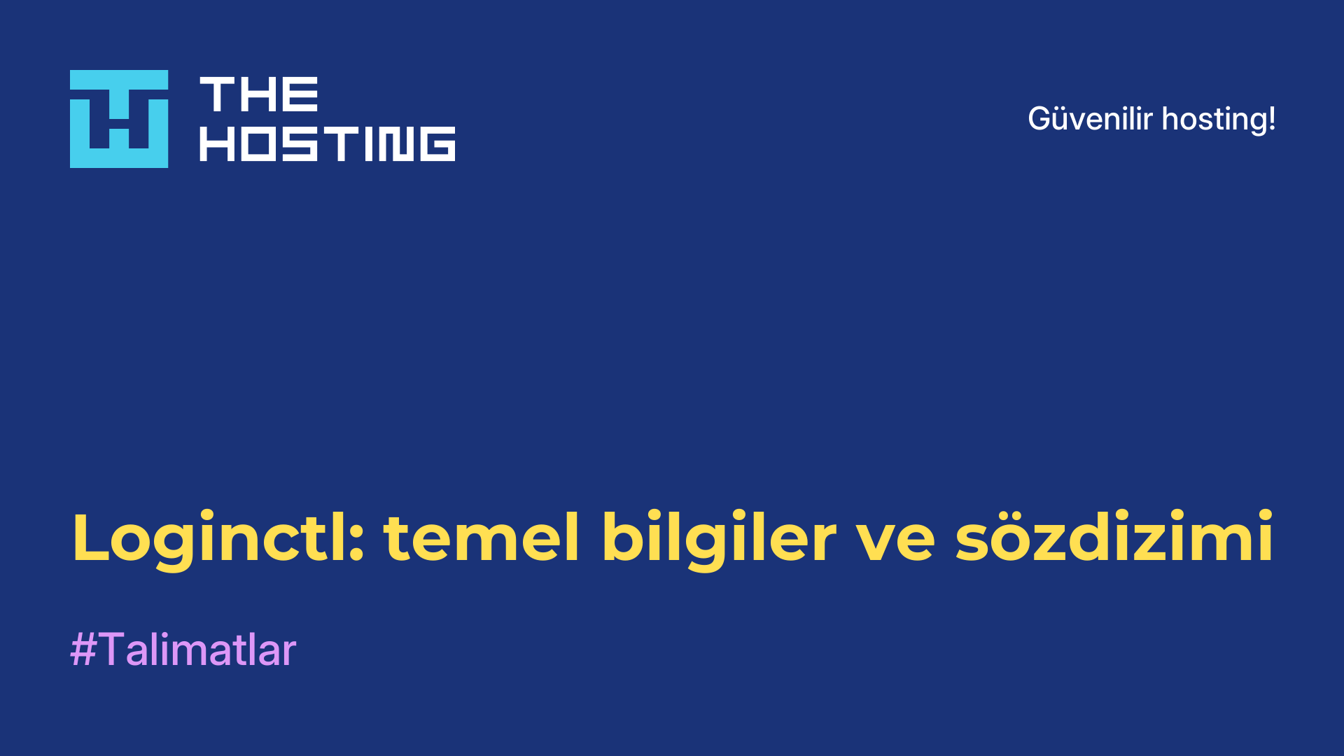Loginctl: temel bilgiler ve sözdizimi