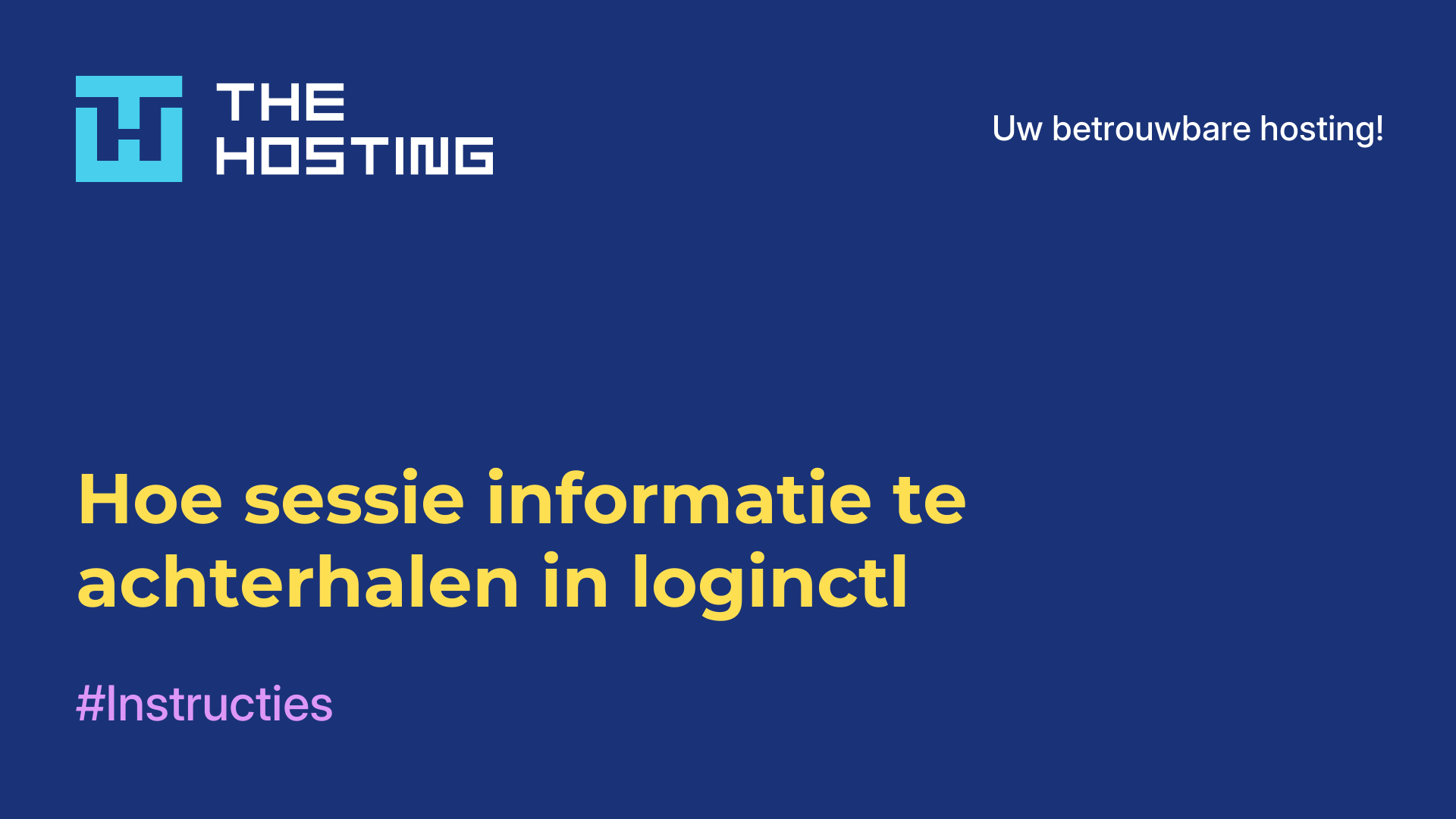 Hoe sessie-informatie te achterhalen in loginctl