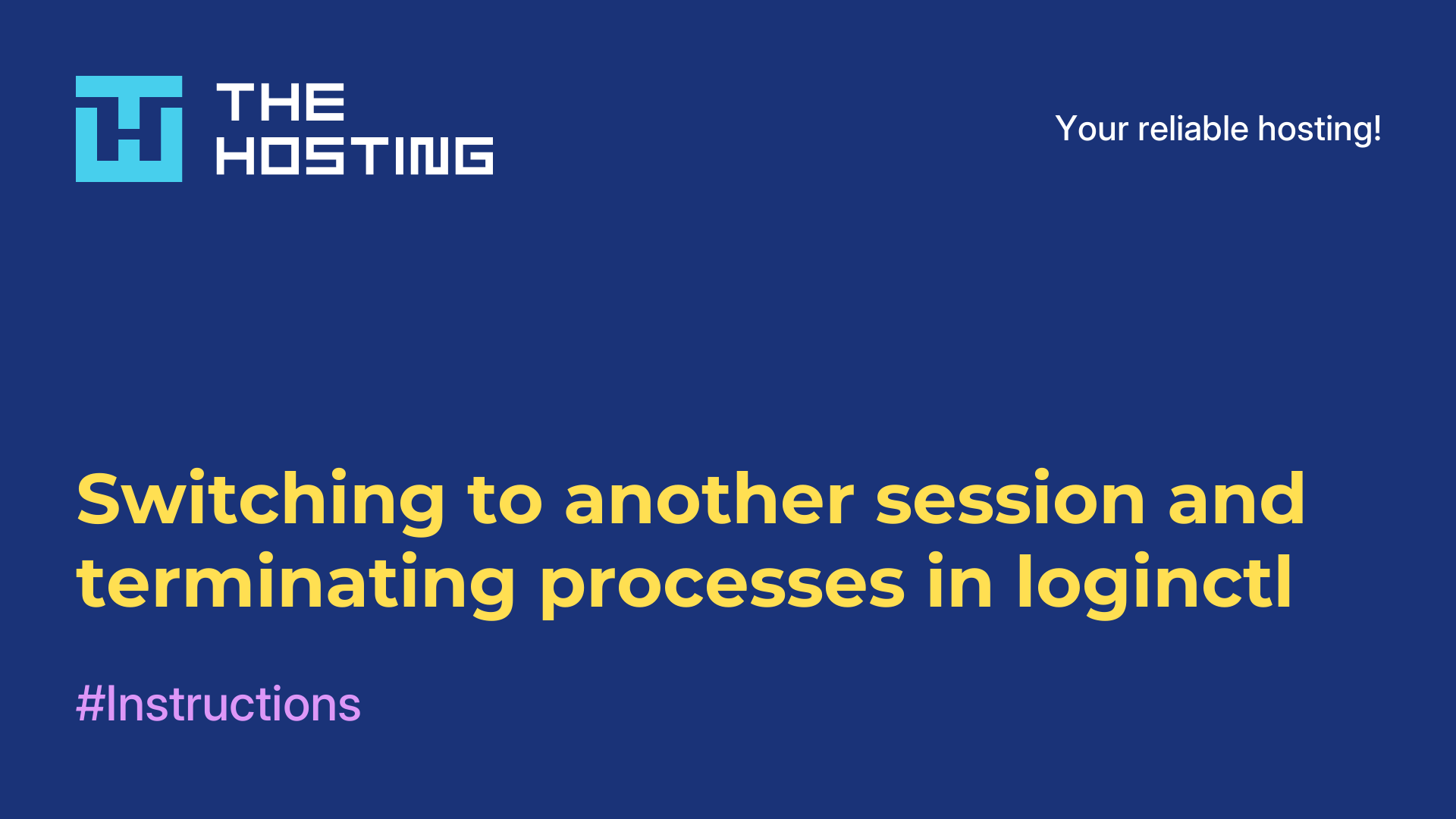Switching to another session and terminating processes in loginctl