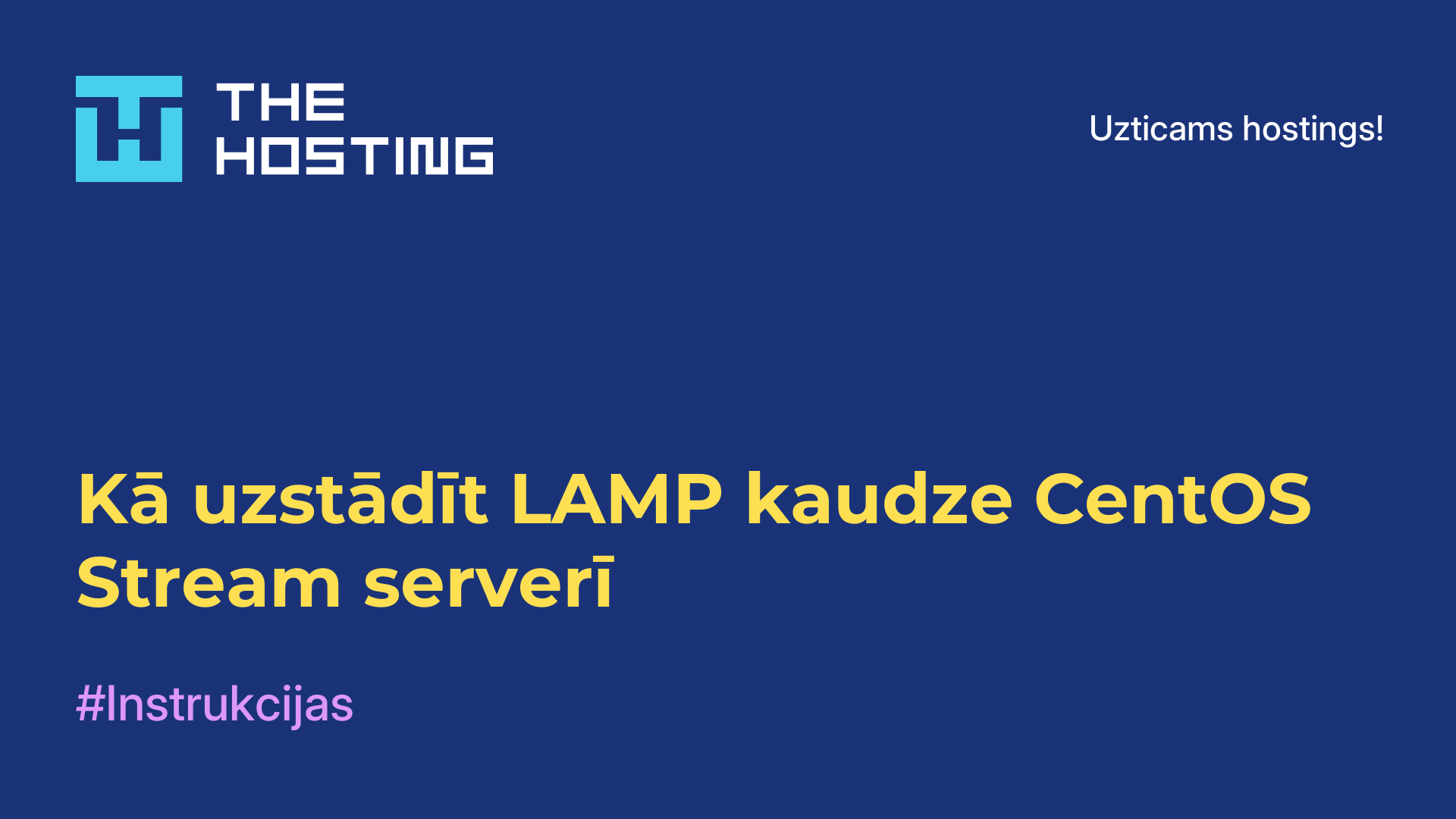 Kā uzstādīt LAMP kaudze CentOS Stream serverī